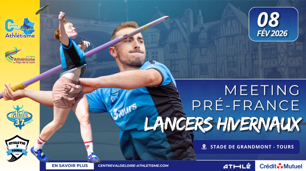 Pré France de lancers hivernaux  à Tours