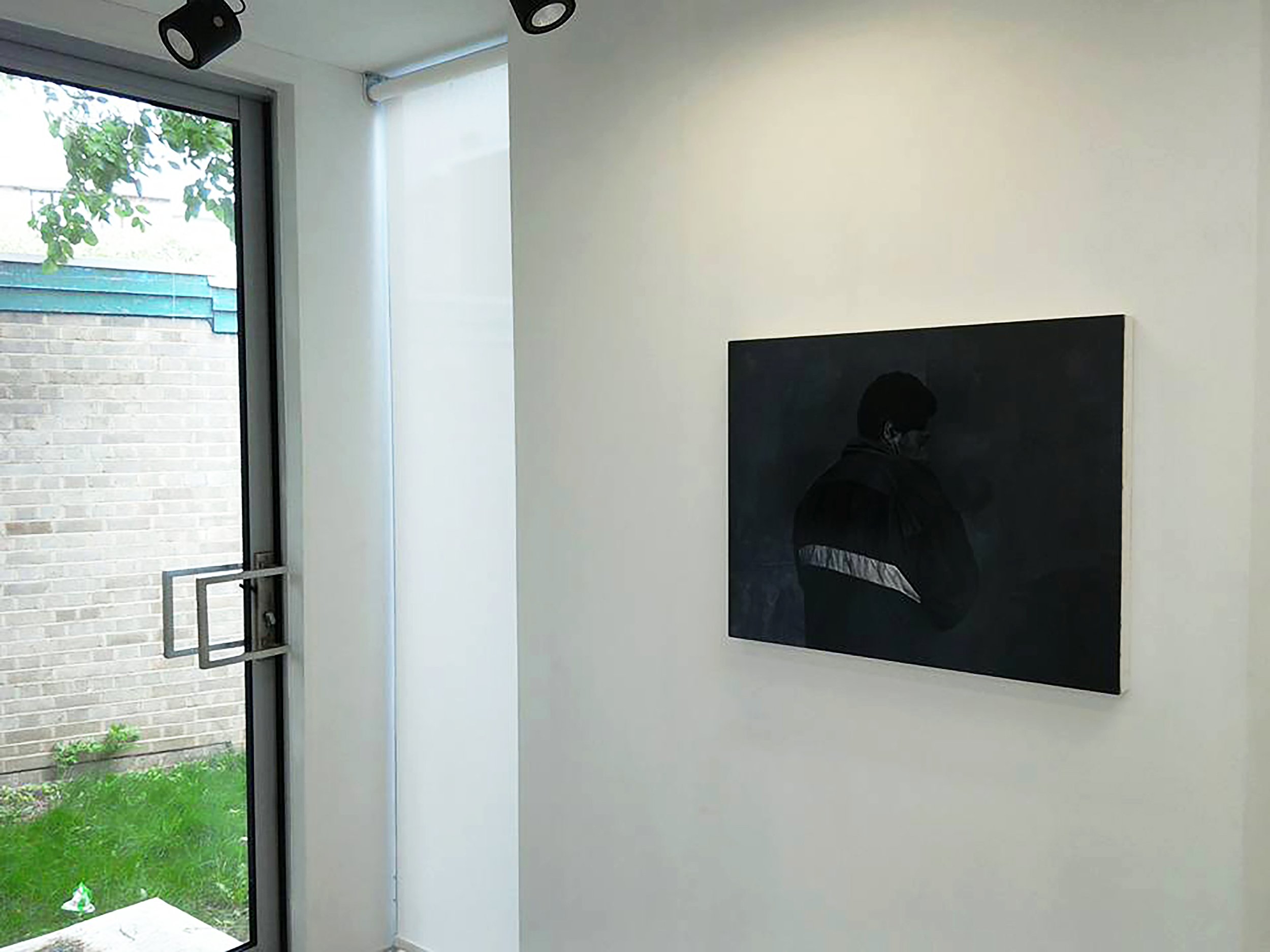 Solo exhibition view, 2016 

Laptop and Chips, SE9 Container Gallery, London, UK