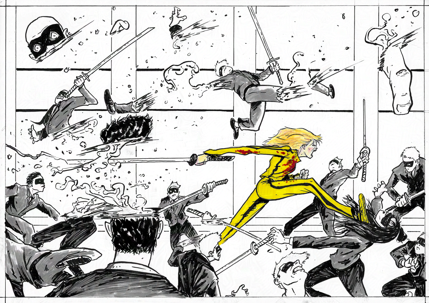 Kill Bill — Jake Baker | Comic Book Artist