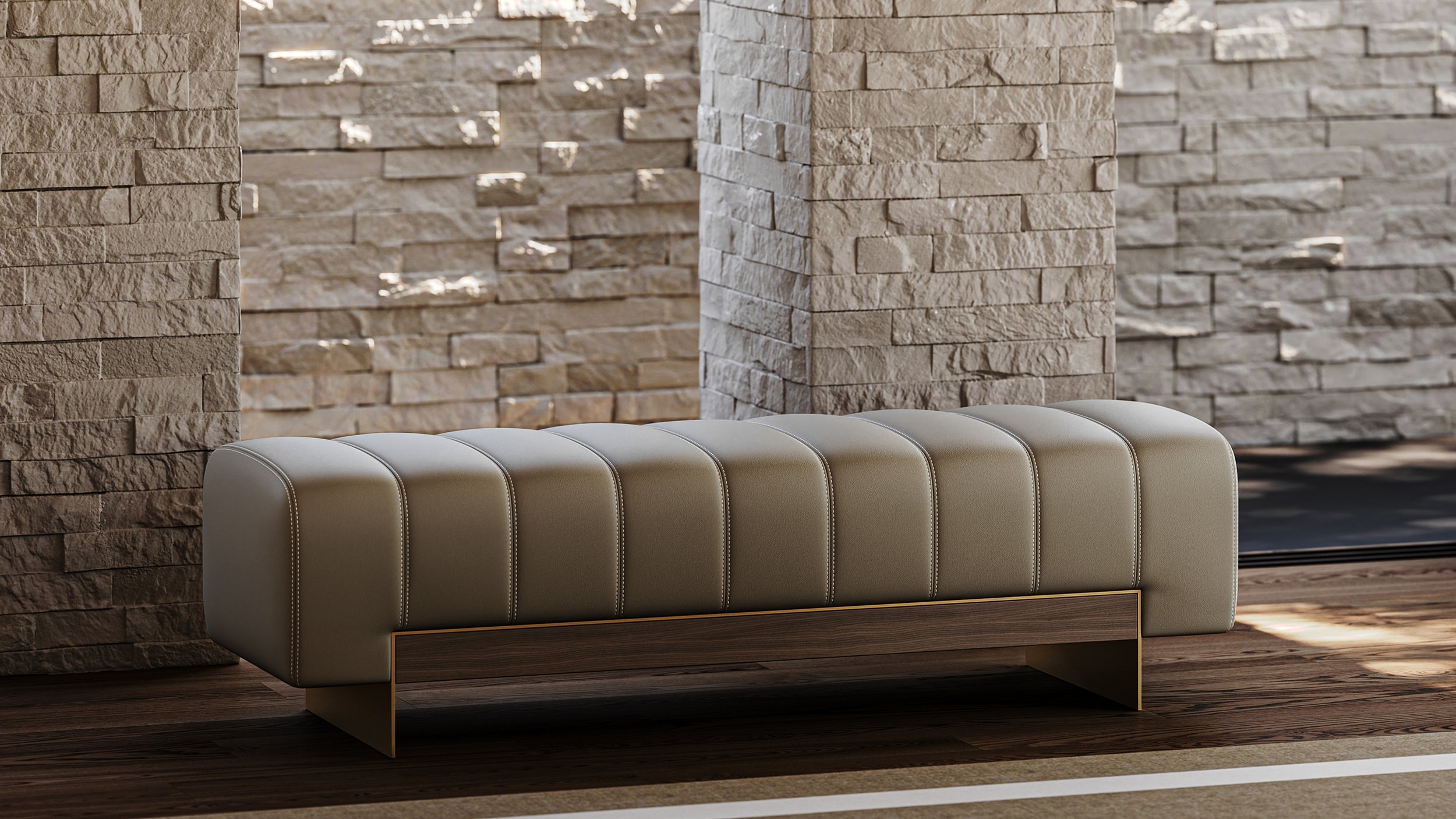 Ebba Camile Bench, fábrica do sofá
