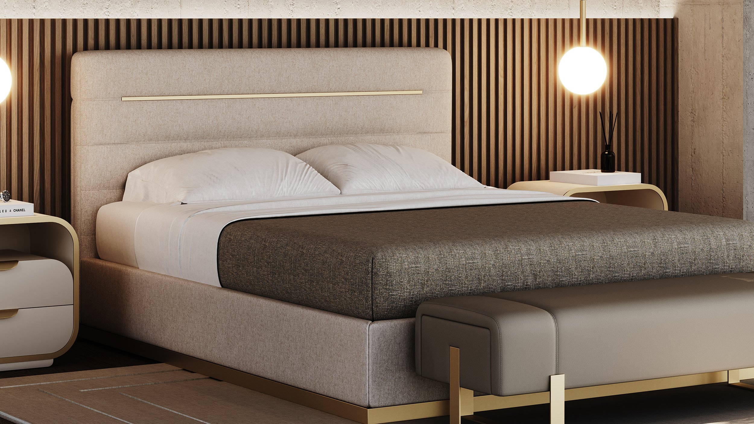 Ebba Vesper Bed, fábrica do sofá