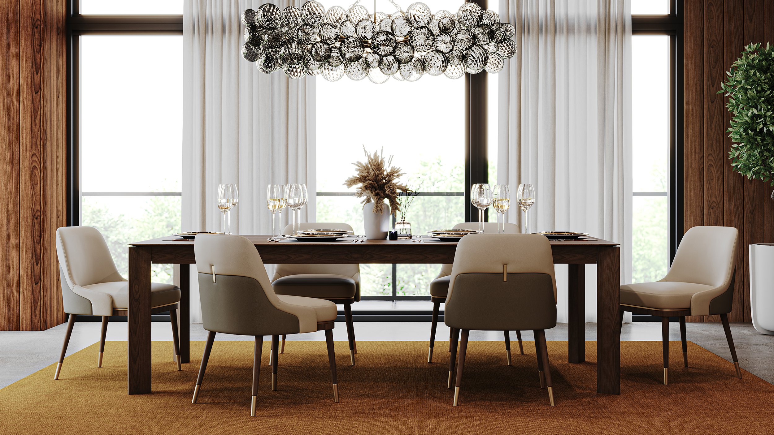 Ebba Evelyn Dining Chair, fábrica do sofá