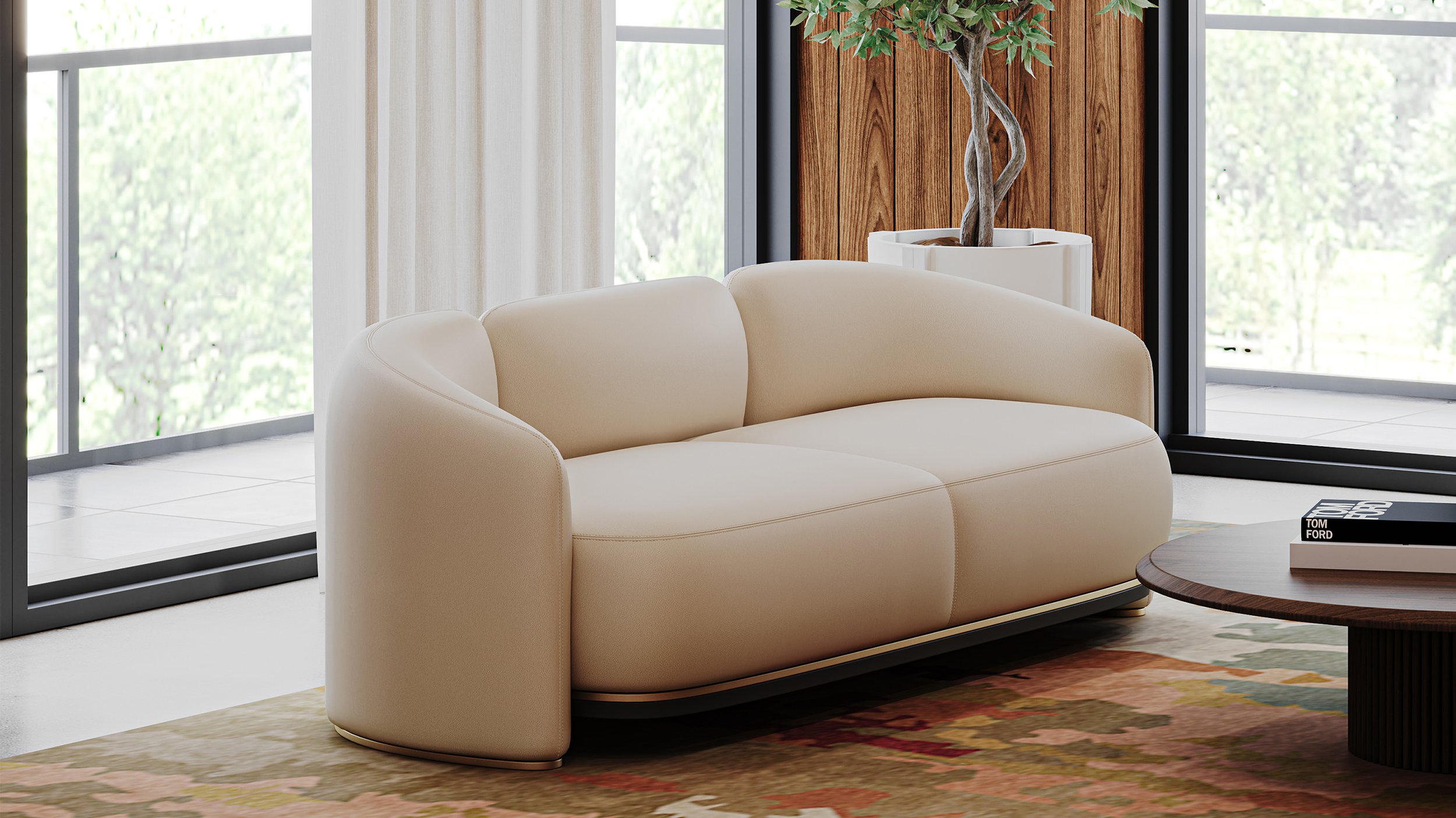 Ebba Dune Sofa, fábrica do sofá