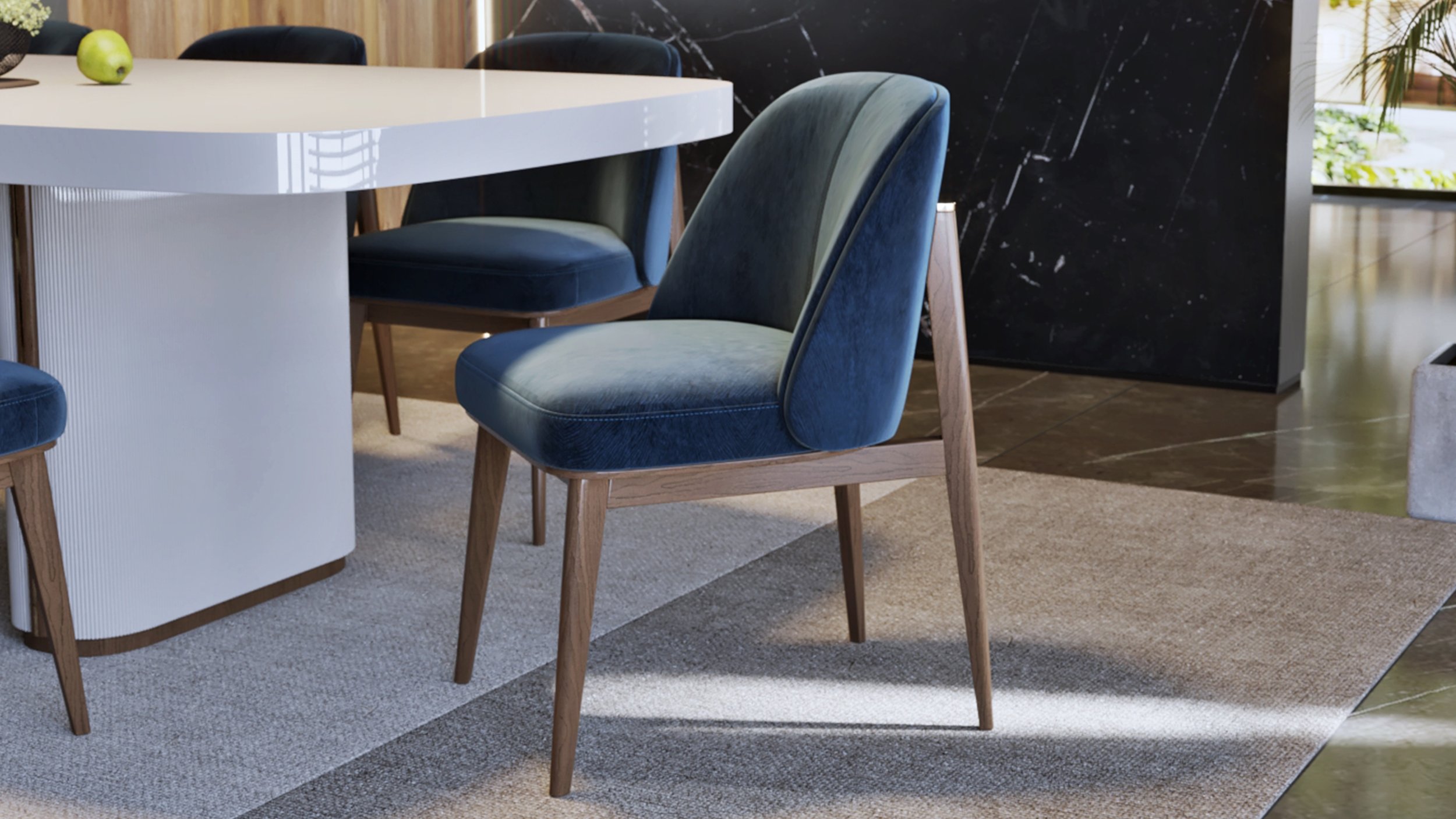 Ebba Elise Dining Chair, fábrica do sofá