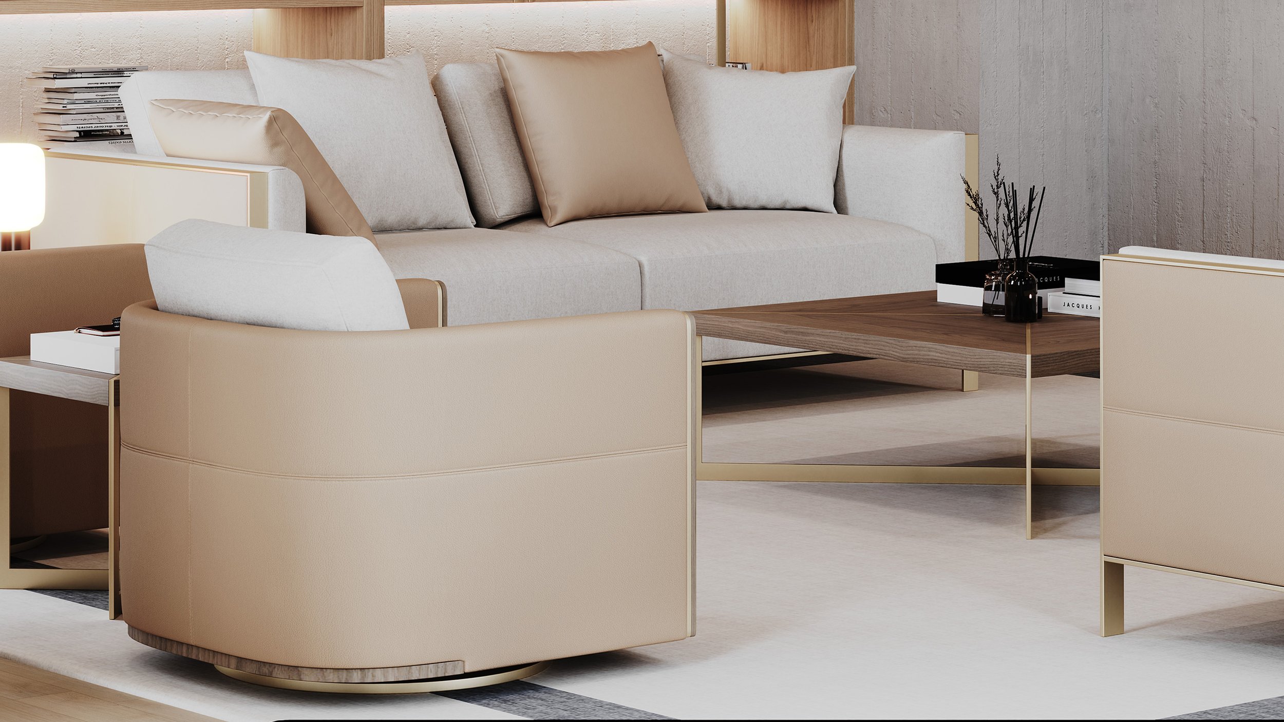 Ebba Circa Armchair, fábrica do sofá