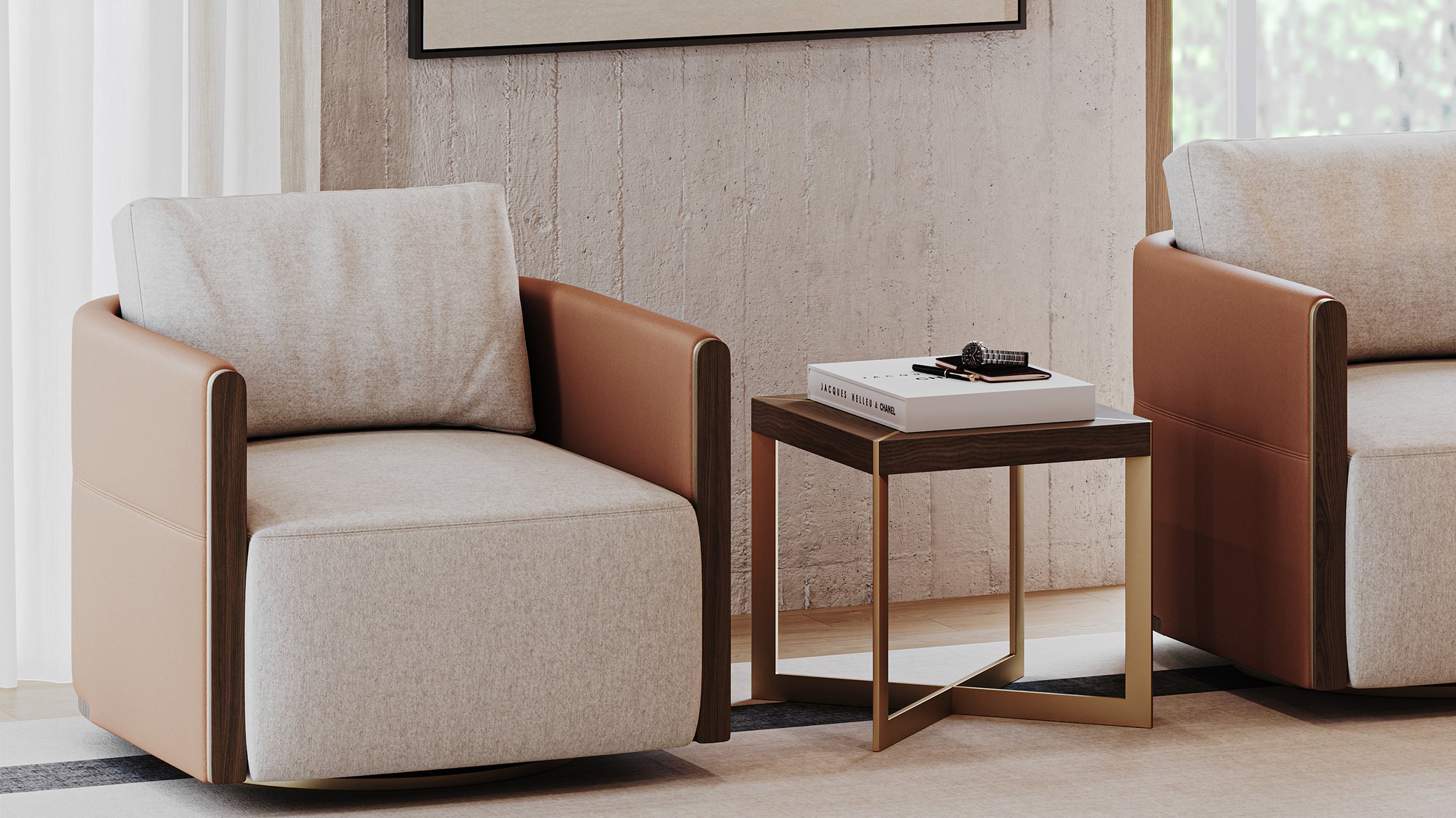Ebba Circa Armchair, fábrica do sofá