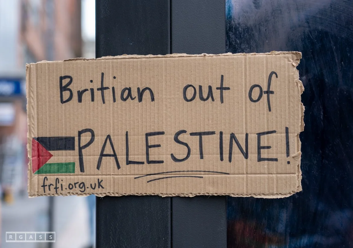 Palestine Protest Army Office 20.6.25