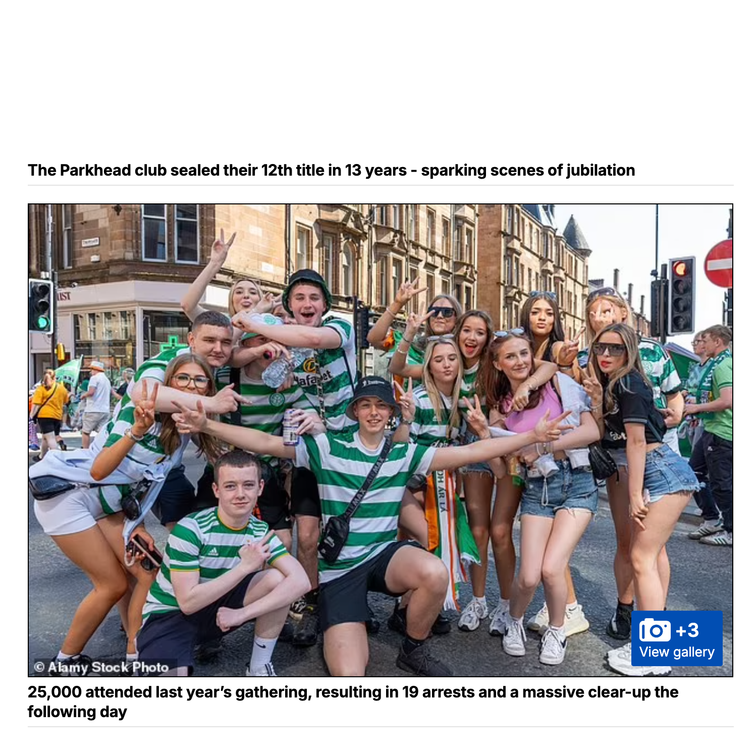 Celtic Football Club is encouraging fans not to take part in unofficial post-match celebrations