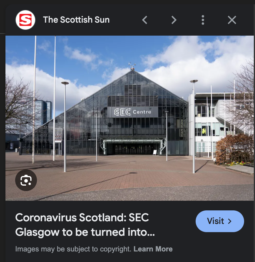 Temporary Covid Hospital