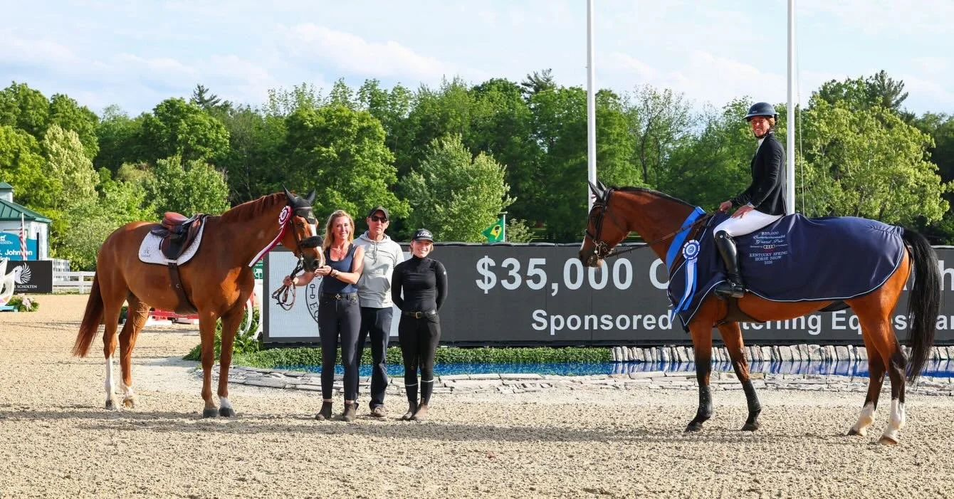 A fantastic end to our week @kyhorseshows 🎉
Vivante Grafinia PS and Kalliope finish off with a one-two victory in the $35,000 Commonwealth Grand Prix!

Congratulations to @charlottebettendorf and trainer Mark Hayes on their brilliant work, along wit