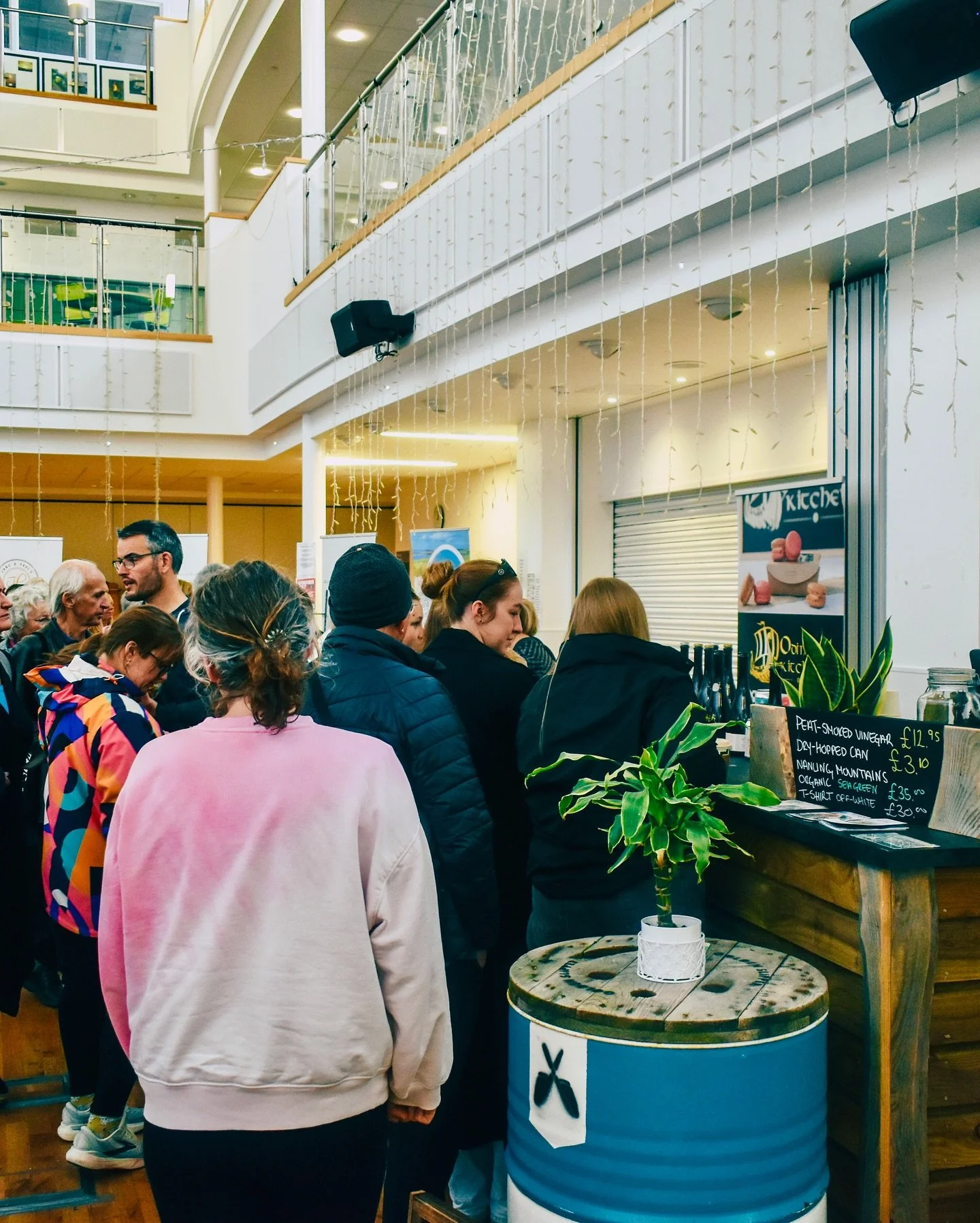 Wow, Orkney. What a turnout! We had a blast💥🍂 

The Orkney Food &amp; Drink festival took over the Kirkwall Grammar School for the weekend. A bounty of local producers and businesses were present and the vibe was fantastic. 

We love having those w