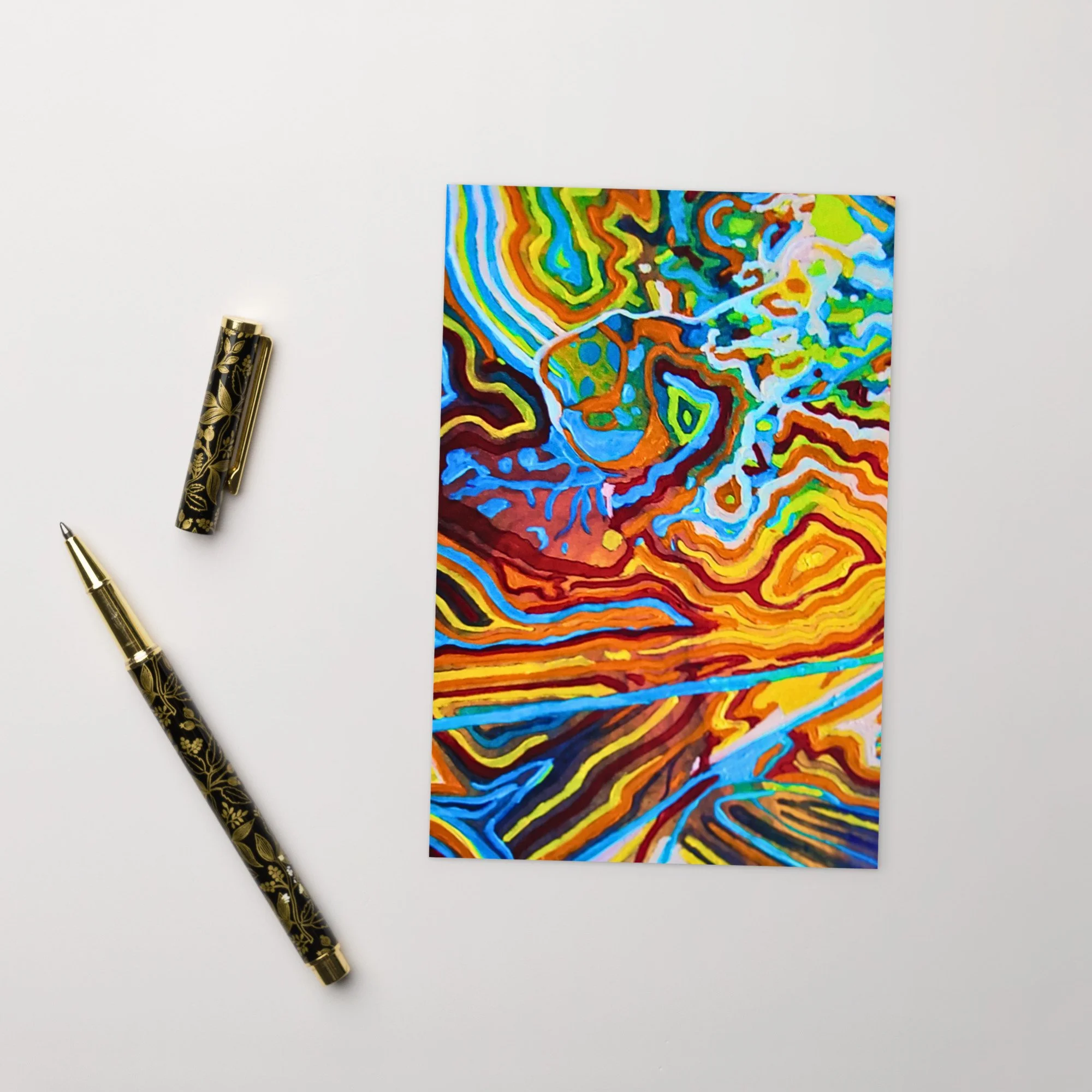 March Explorer's Club postcard print