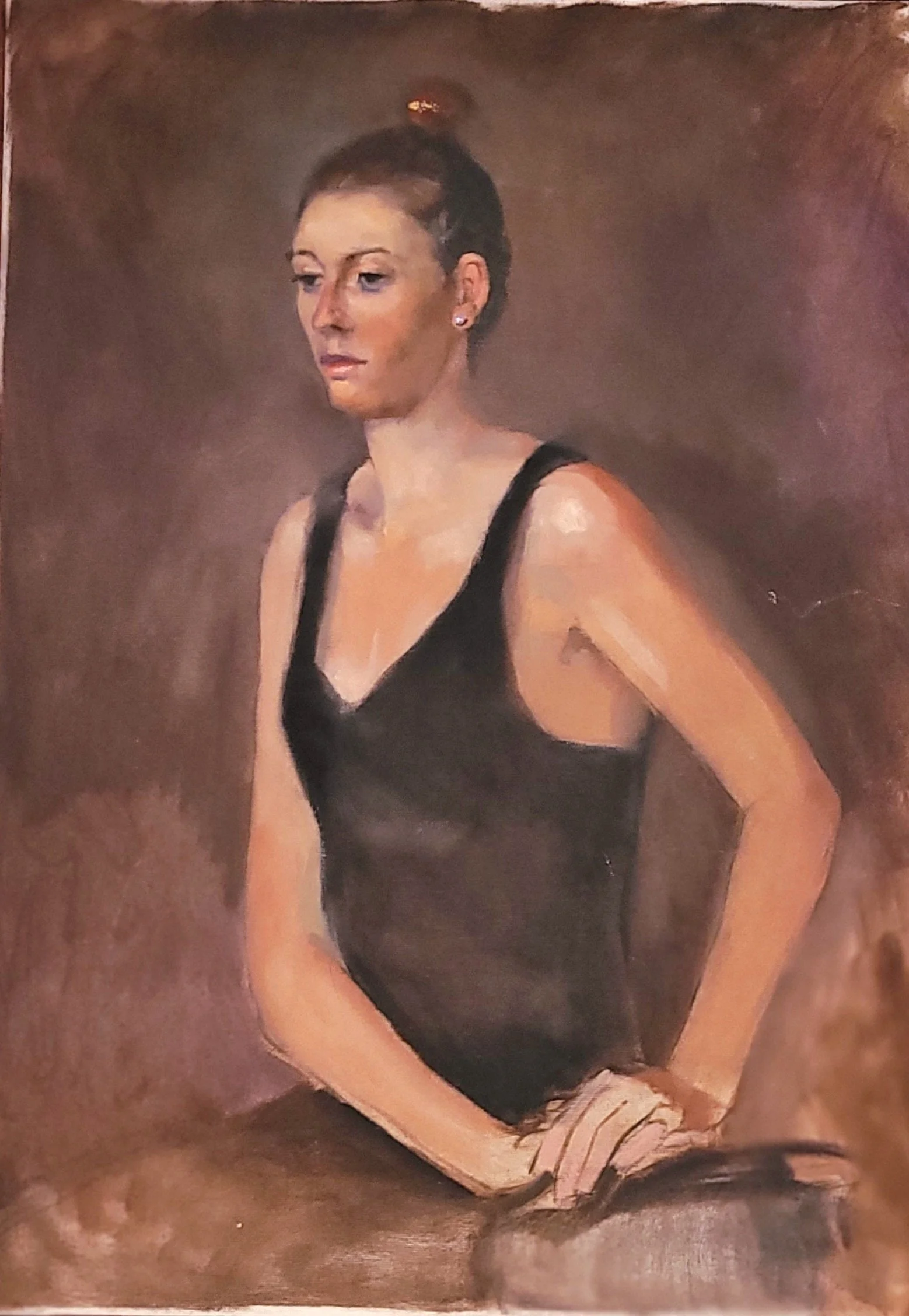 Self Portrait, Oil on Canvas, 2013