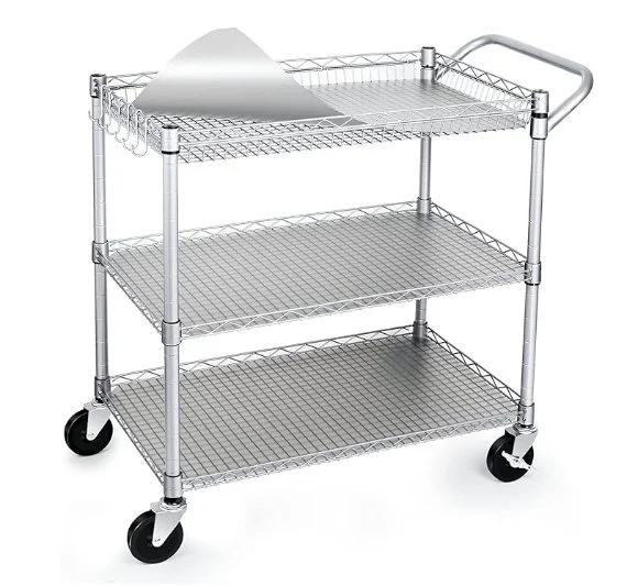 WDT 990Lbs Capacity Heavy Duty Rolling Utility Cart