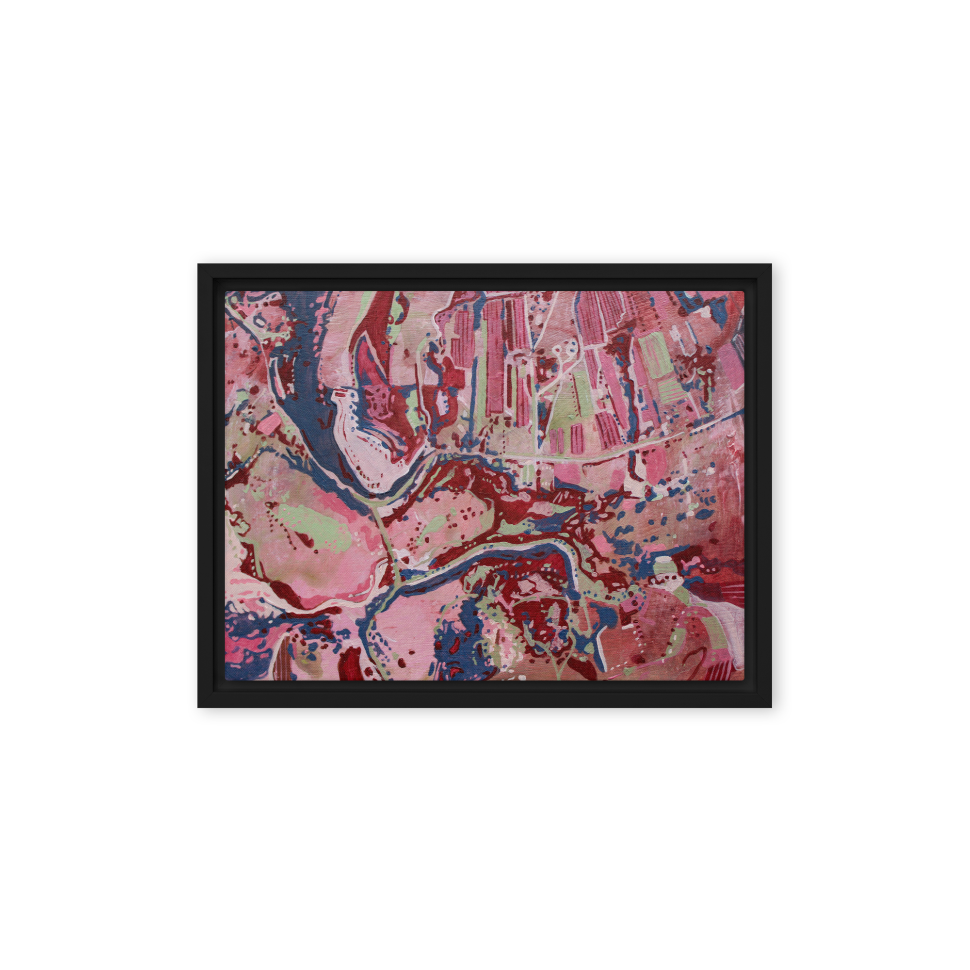 Tantalus, Waiheke Island, New Zealand framed canvas print