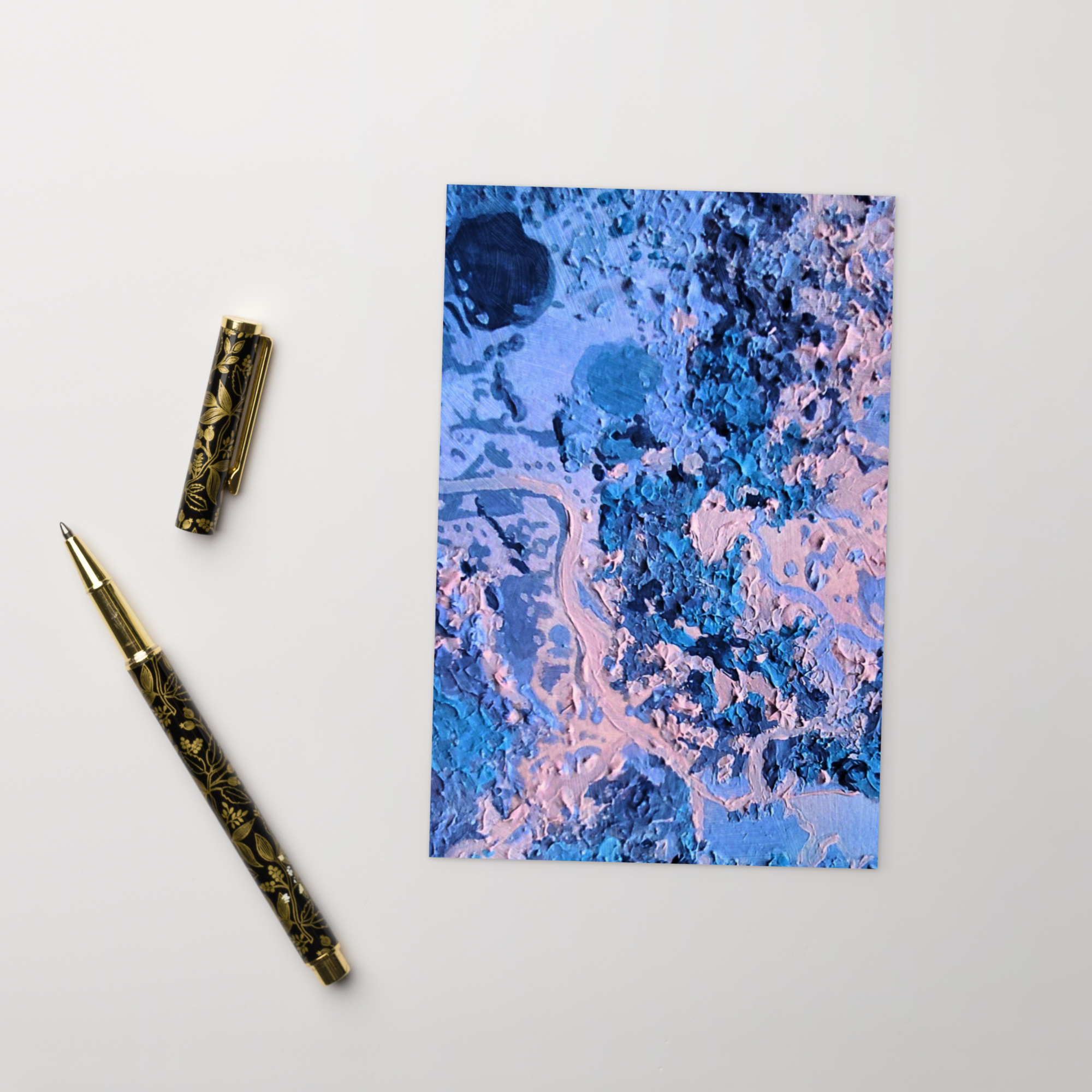 February Explorer's Club postcard print