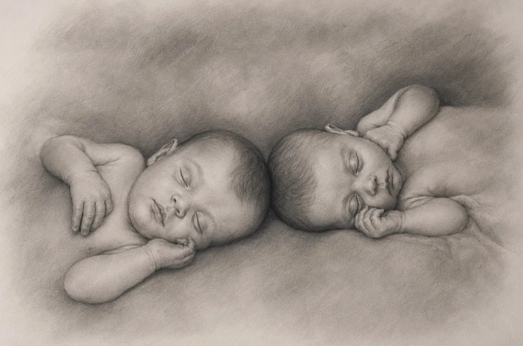 Portrait Commission, frameless