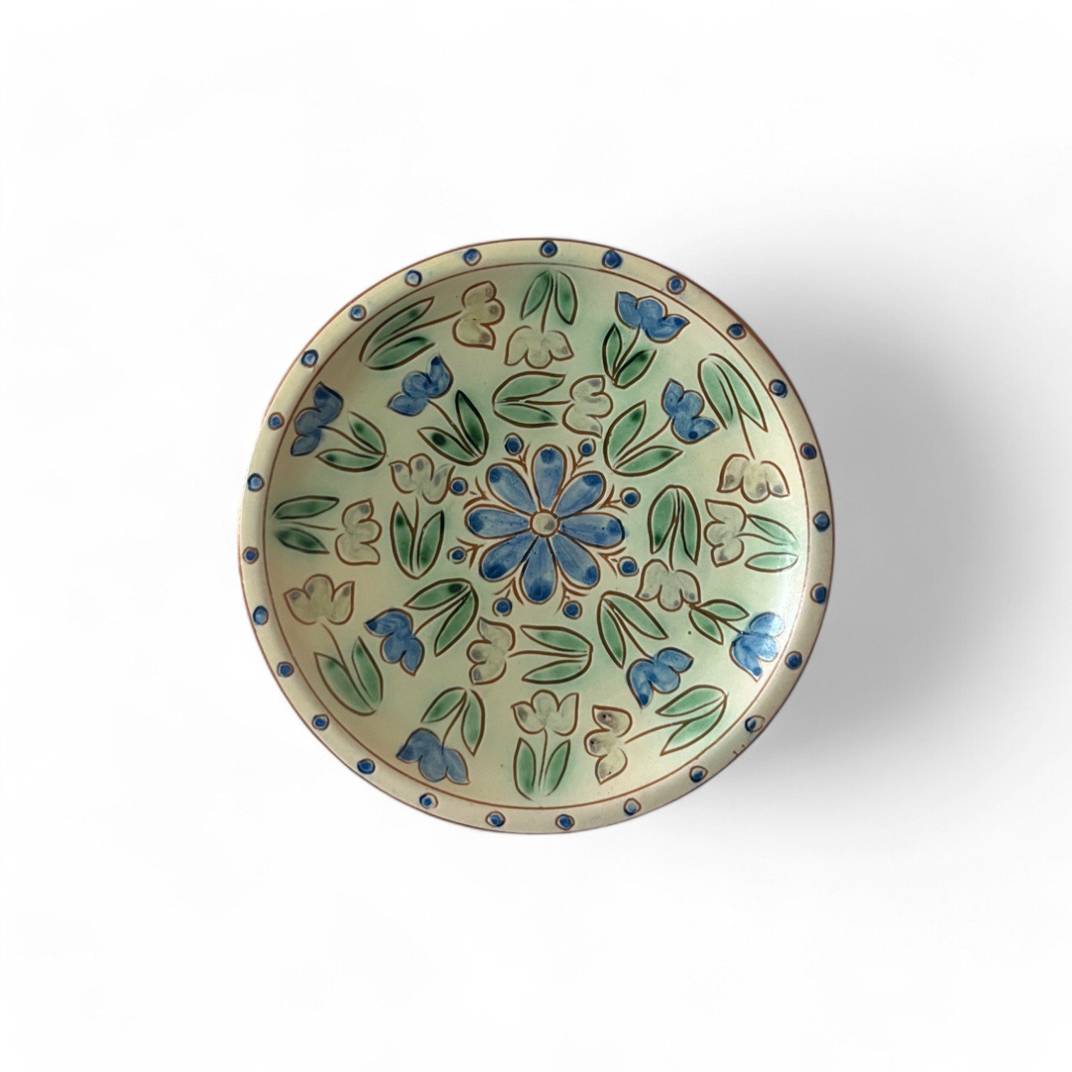 Glazed Ceramic Plate