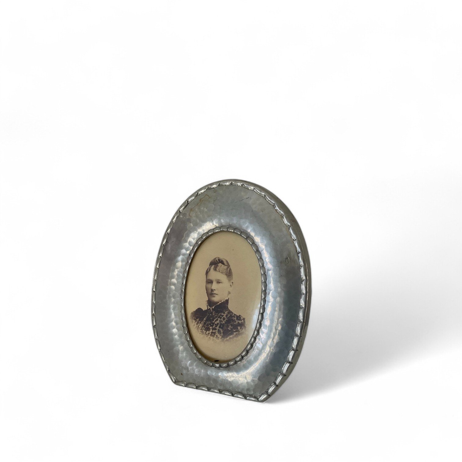 Hand-Hammered Pewter Frame