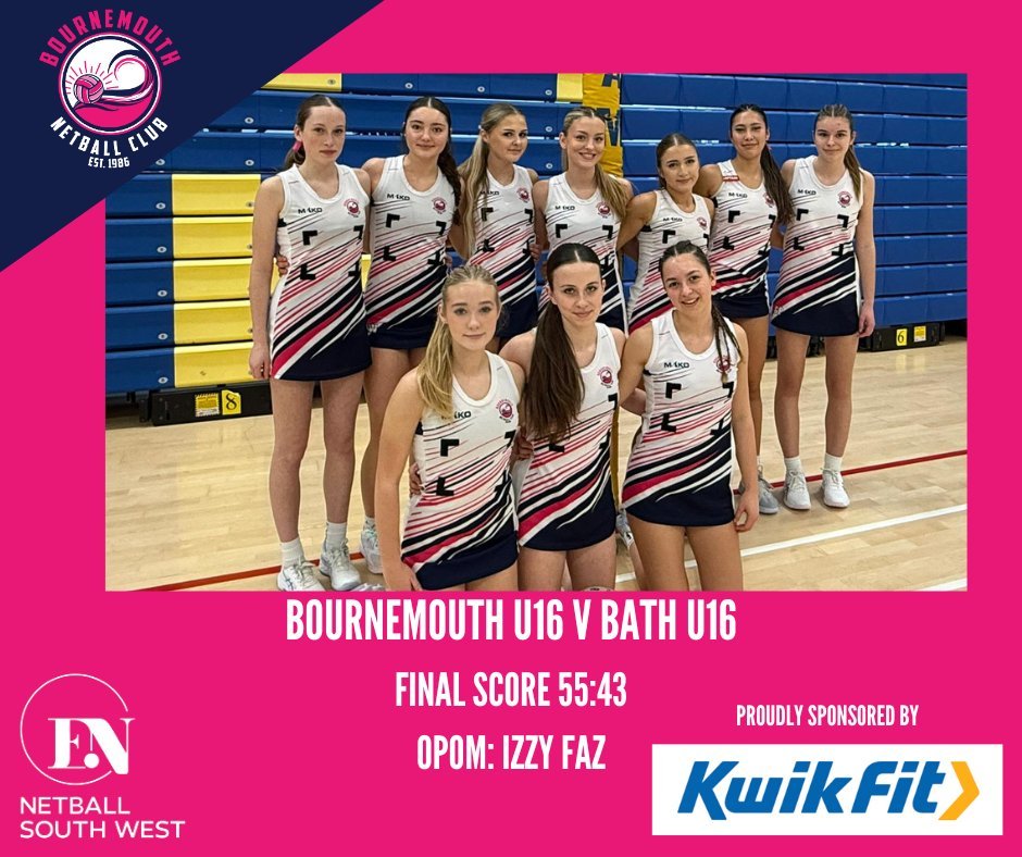 BNC U16 Sharks travelled to Team Bath for what proved to be a competitive and hard-fought U16s netball fixture.

The opening quarter set the tone for the match, with both teams trading goals in an intense and evenly matched contest. Strong attacking 