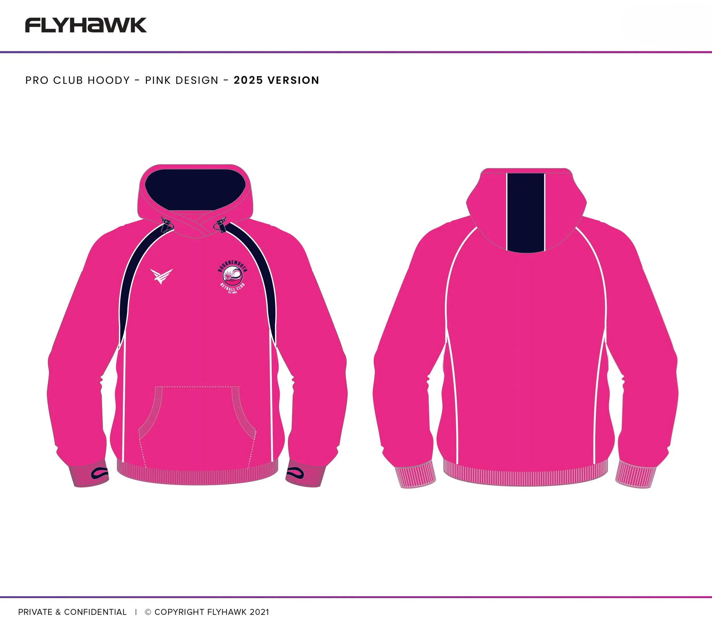Club Hoody Pink (£42.50 - £50.00)