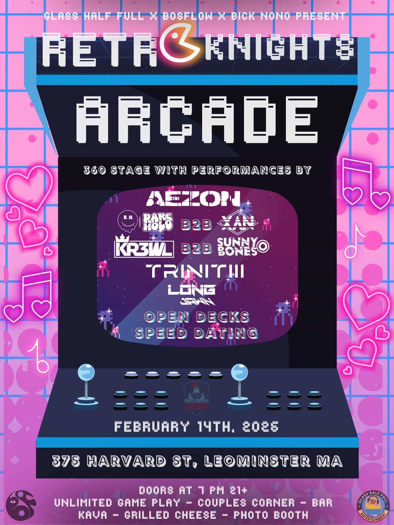 360 Retro Arcade Rave