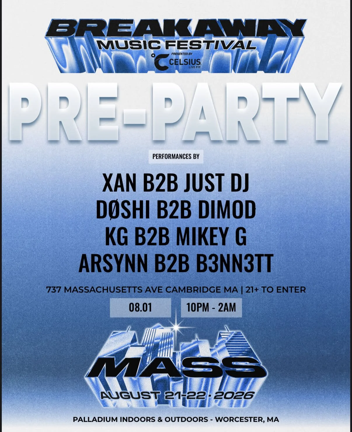Official Breakaway Pre-Party