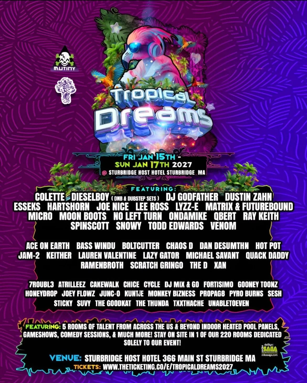 TROPICAL DREAMS MUSIC FESTIVAL 2027