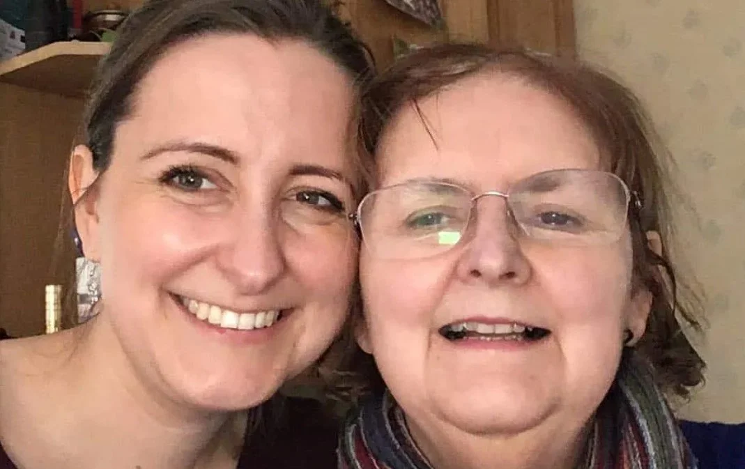 ‘I appreciate the love my mum has for me even though she can no longer express it.’