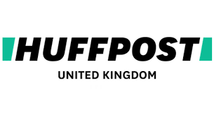 HuffPost United Kingdom logo in black and teal