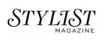Stylish magazine logo with the words 'STYLIST MAGAZINE' in black text.