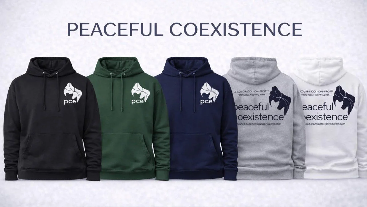 Baru Int'l Peaceful Coexistence Dog Training Free Dog Food Free resources for pets Free Dog Supplies PCE SWAG