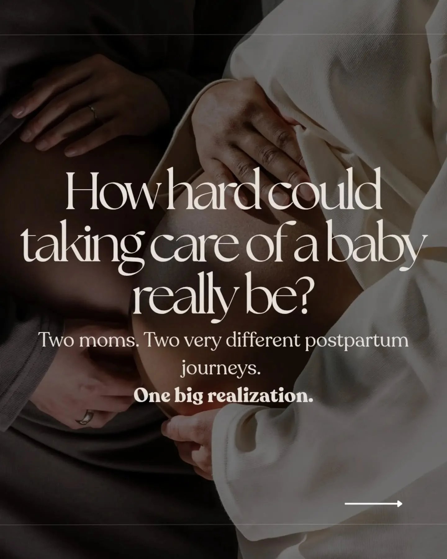 &ldquo;Millions of women have done this before... how hard could it be?&rdquo;

That was my exact mindset before birth. I thought labor was the hard part. I was wrong. The 4th trimester brought a wave of isolation and physical depletion I never saw c