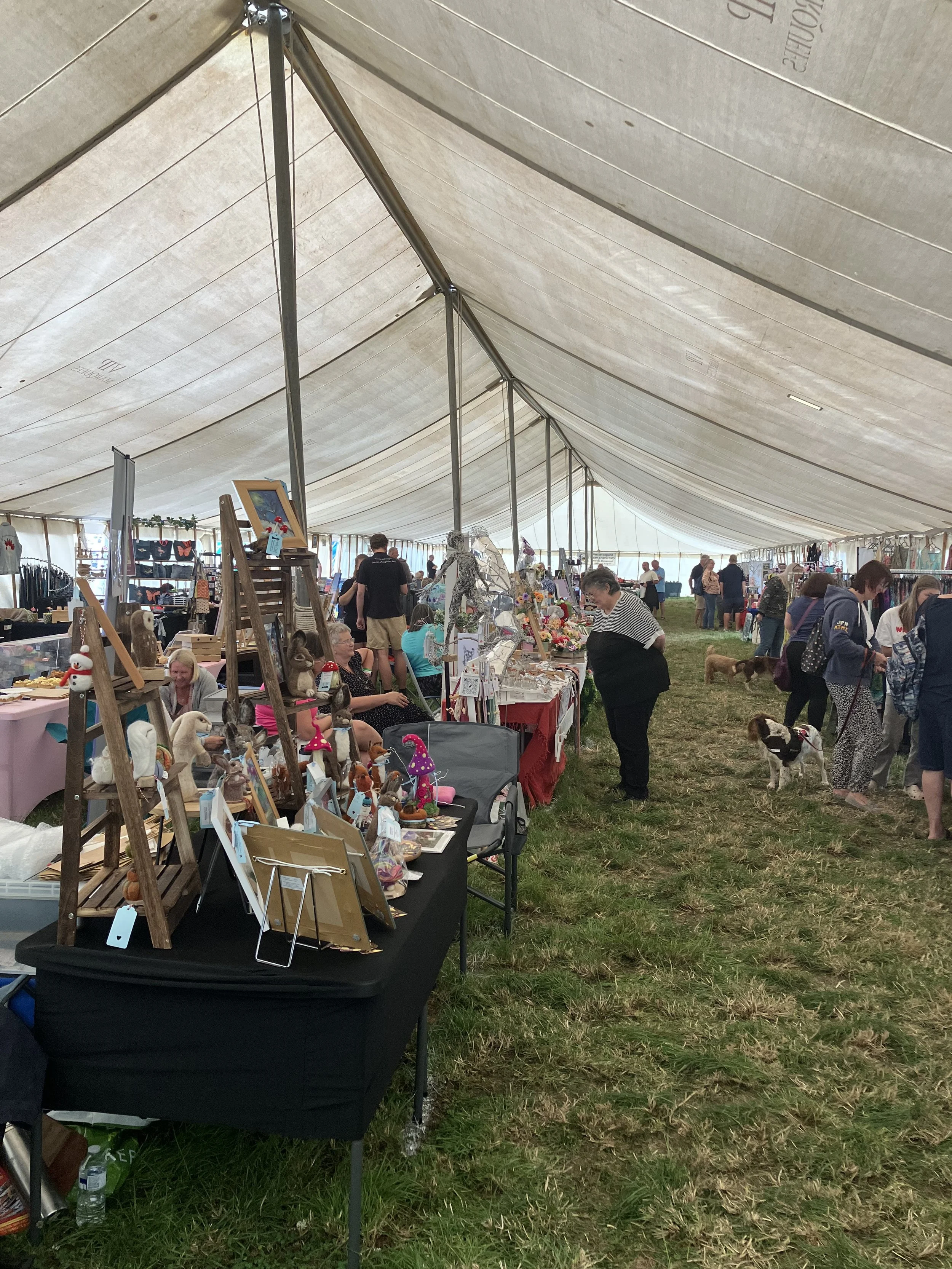 Torbay Steam Fair, Craft Tent.