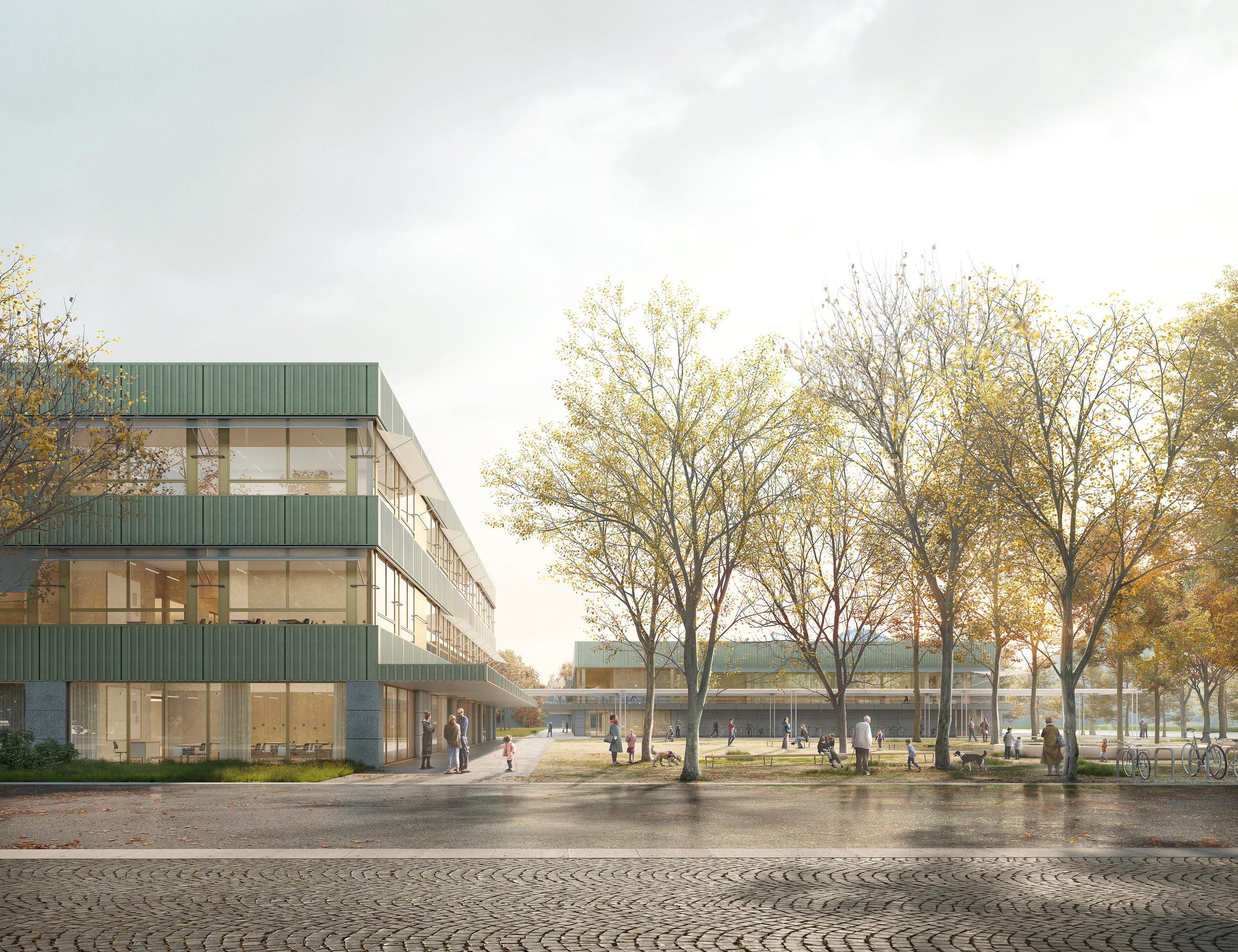 Enrico Molteni architecture
scuola media e doppia palestra, Biasca (CH)
competition, 5th prize, 2025