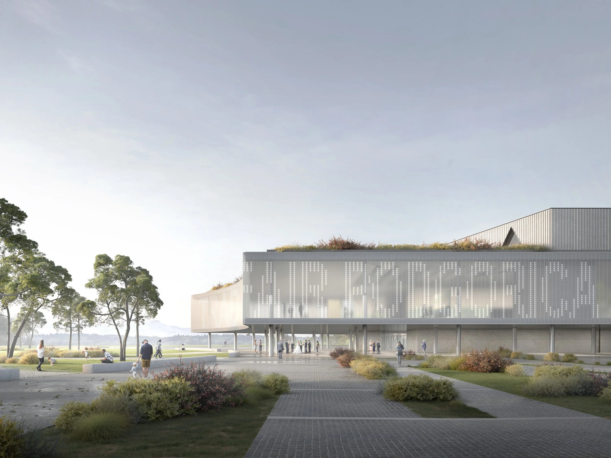 Tenet
trade fair and congress center, Podgorica
competition entry, 2025