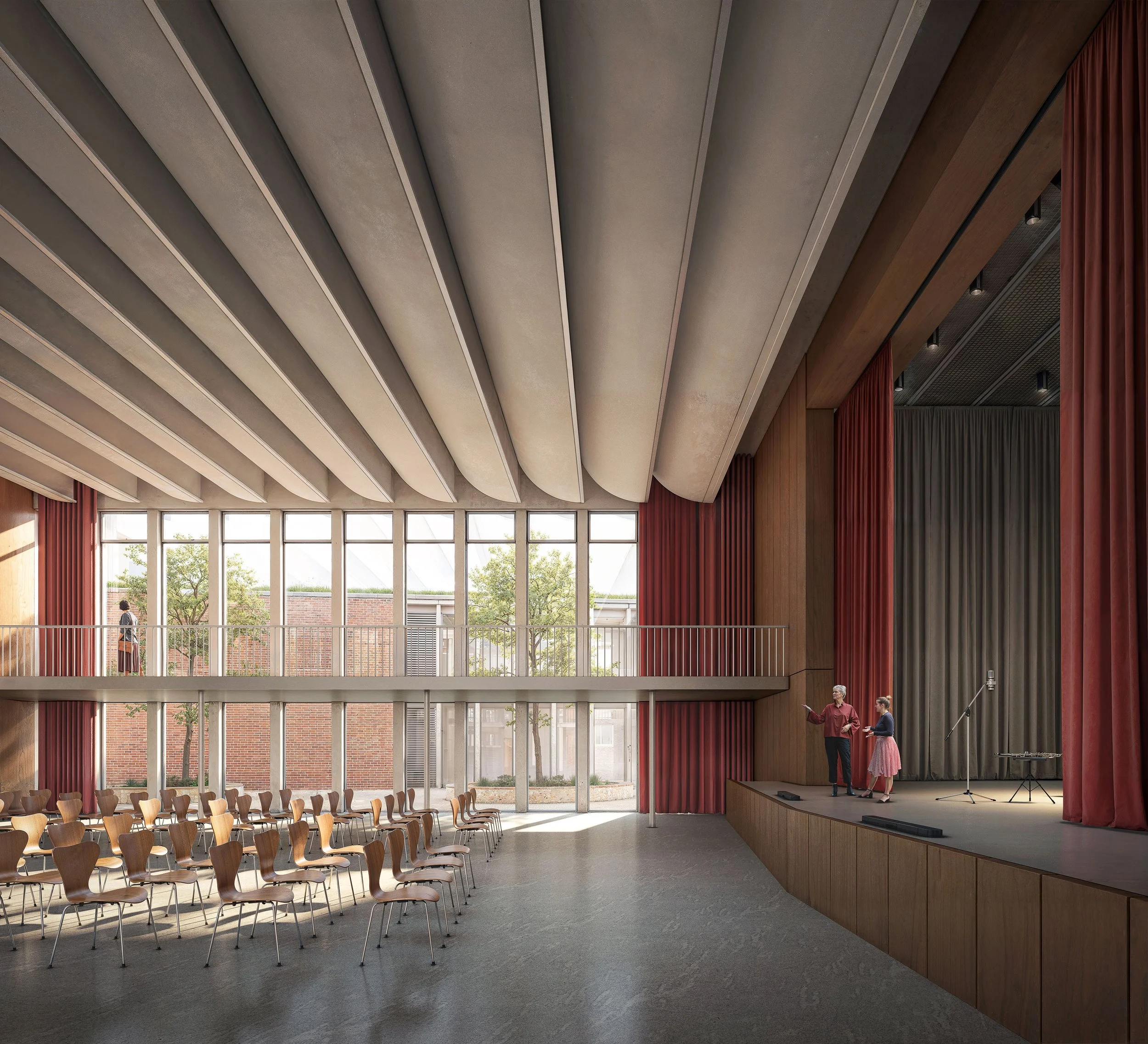Peter Bastian Architekten
Marienschule Münster
Realisierungswettbewerb 1st Prize, 2017