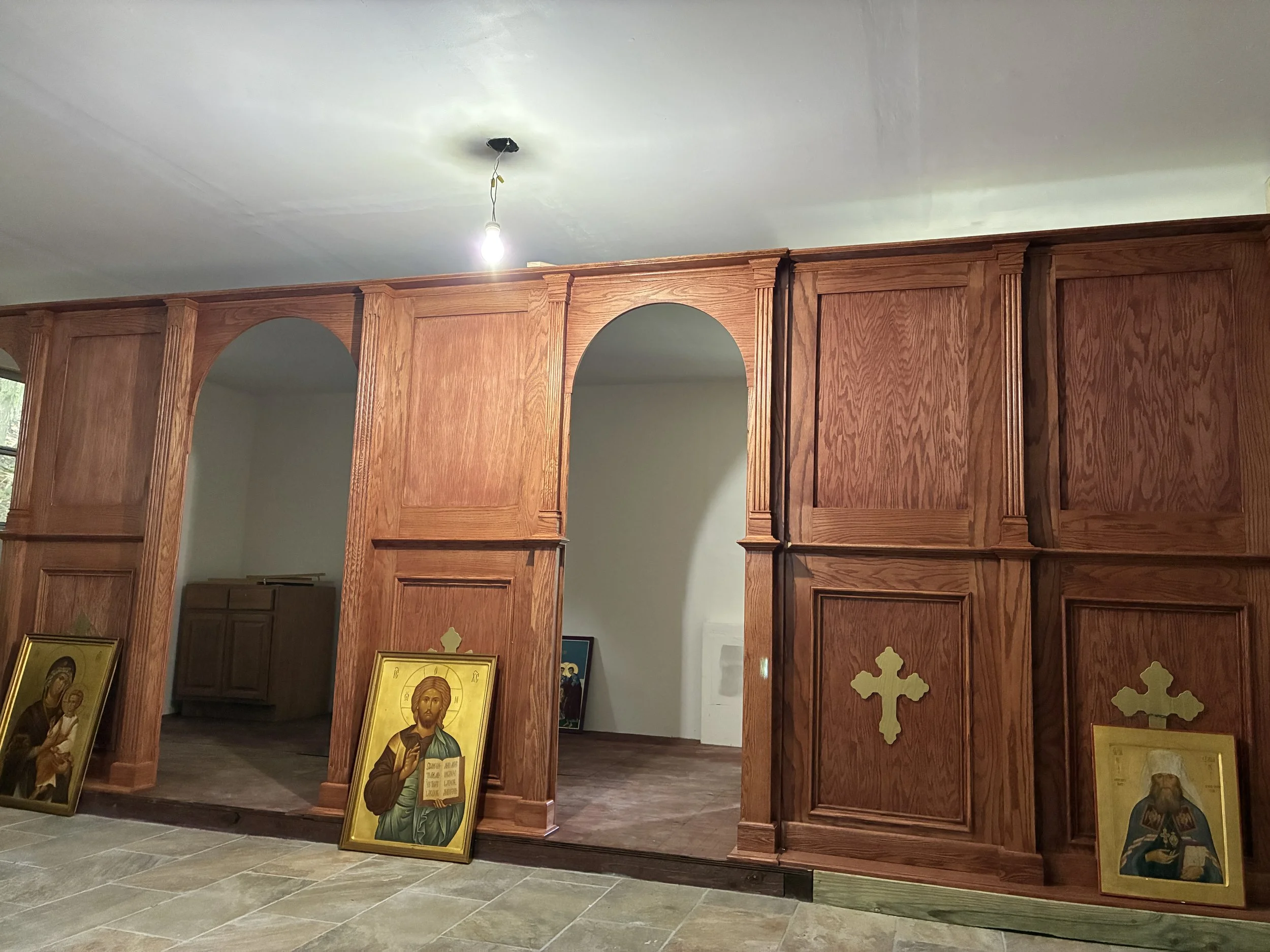 Our Convent’s New Iconostasis Is Underway