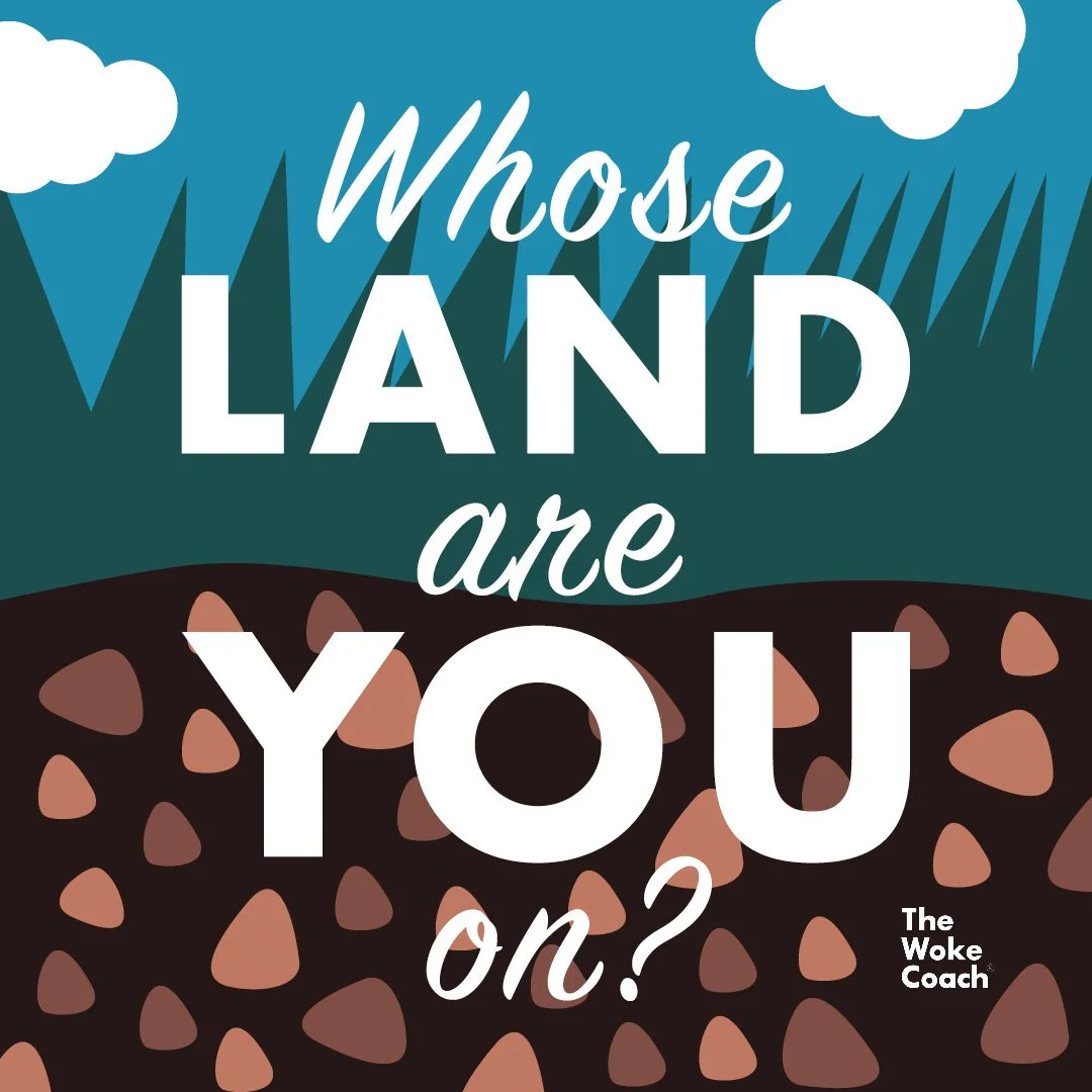 Illustrated graphic for The Woke Coach.