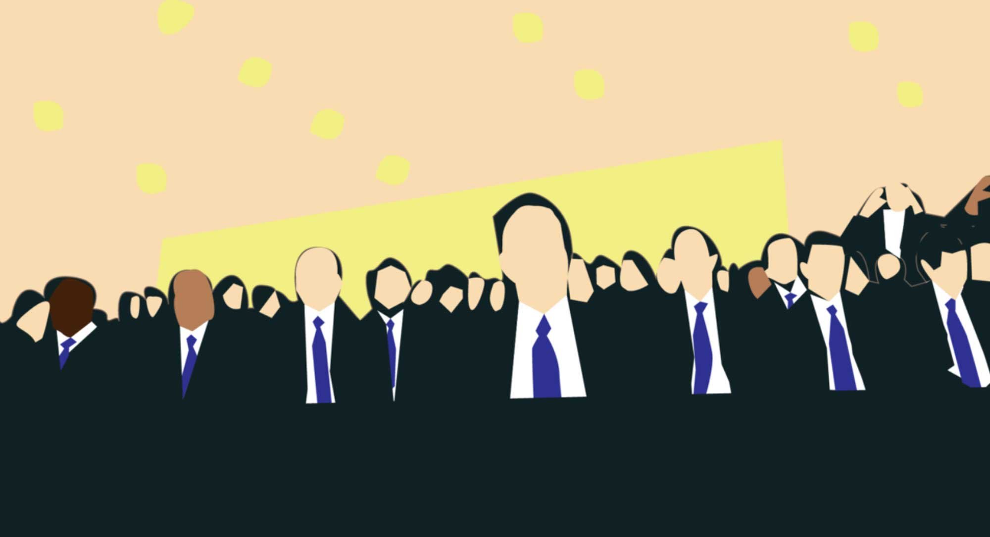 An illustration for an imagined Russia Investigation Trailer (MCAD project).