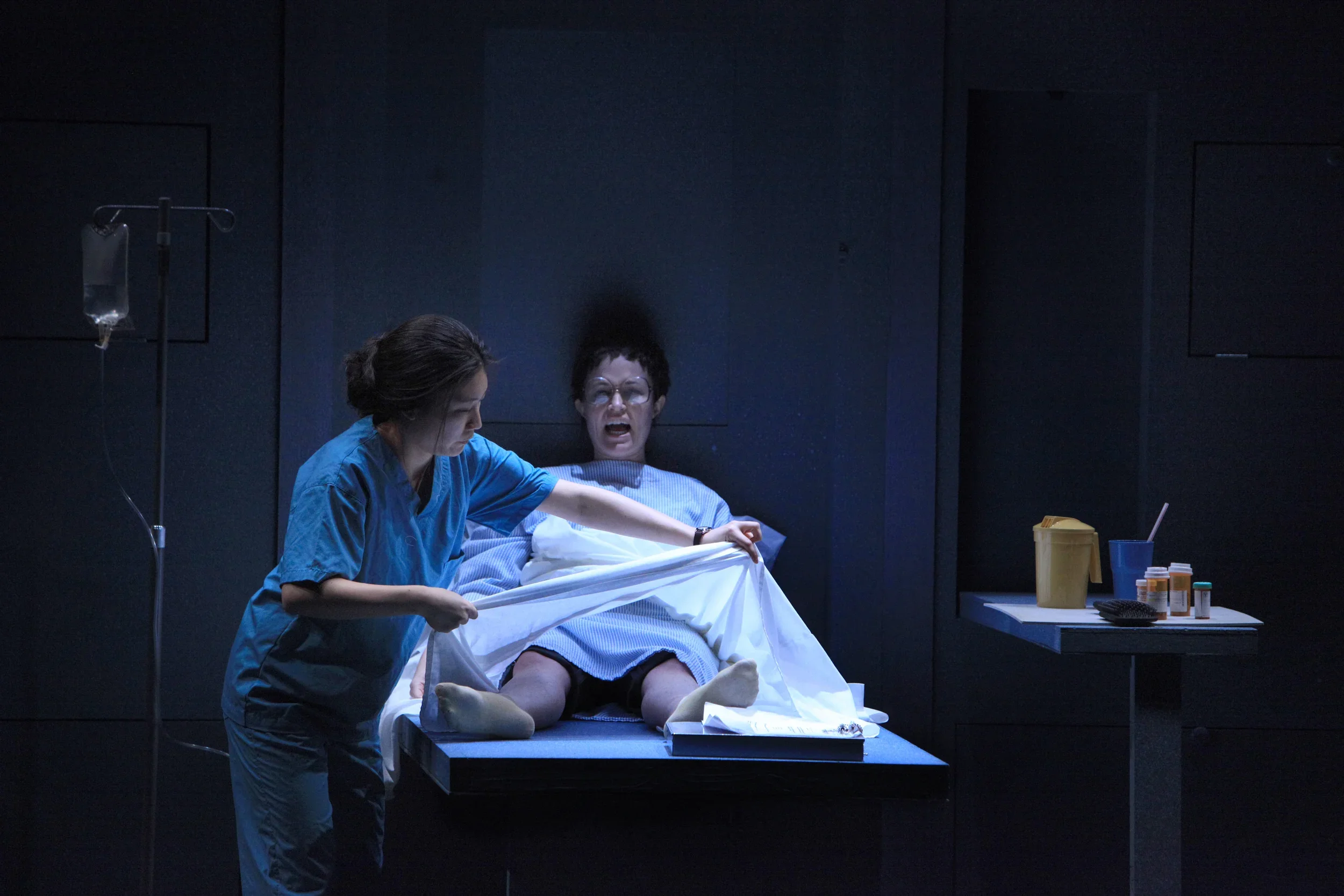 YOU FOR ME FOR YOU. 2016. Theater Mu. Directed by Randy Reyes. With Audrey Park as Junhee. Photo by Keri Pickett.