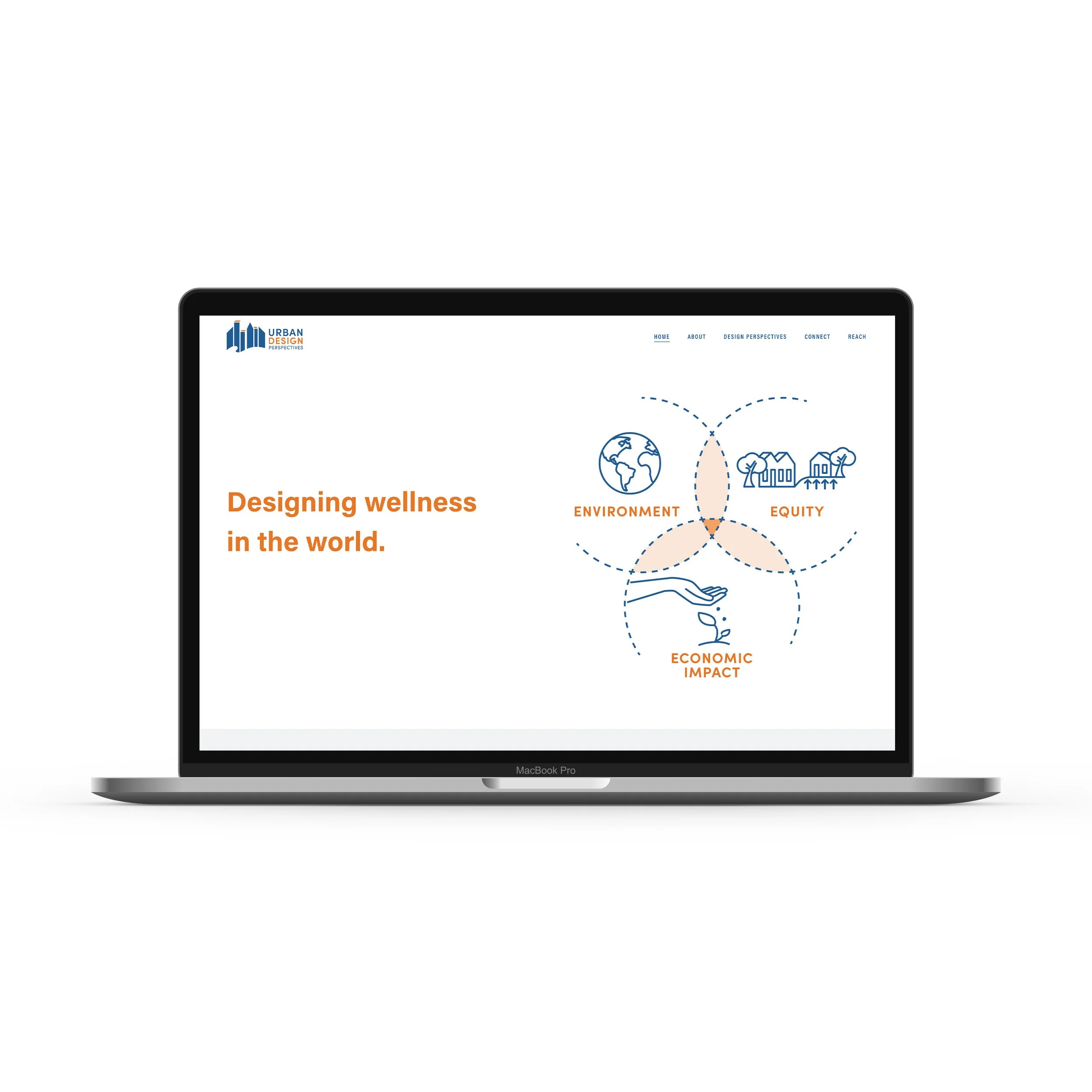  Urban Design Perspectives.  Website and brand refresh for mission-driven architectural firm.