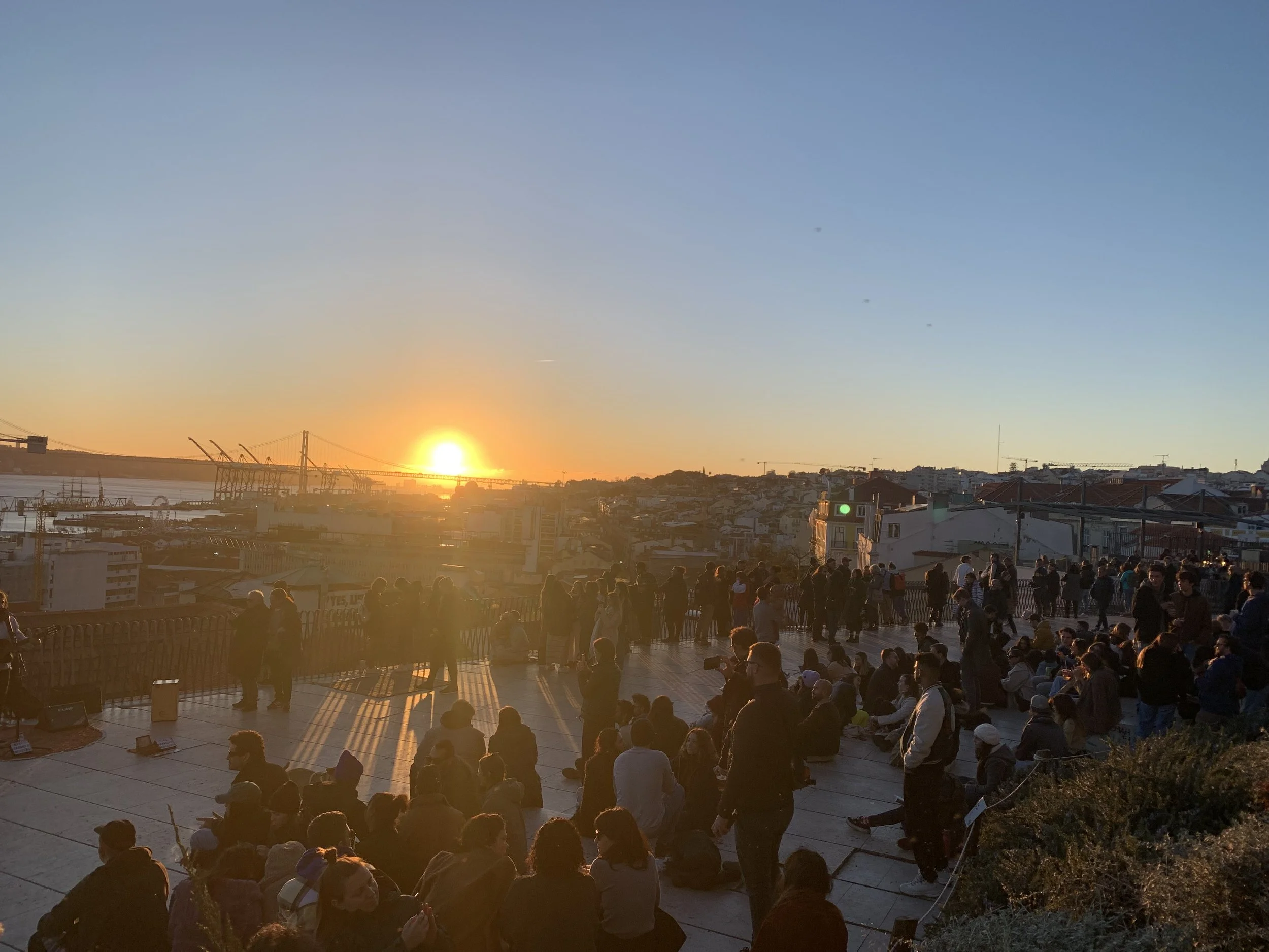 Miradouro De Santa Catarina Enjoy Scenic Views Of Lisbon Lisbon 