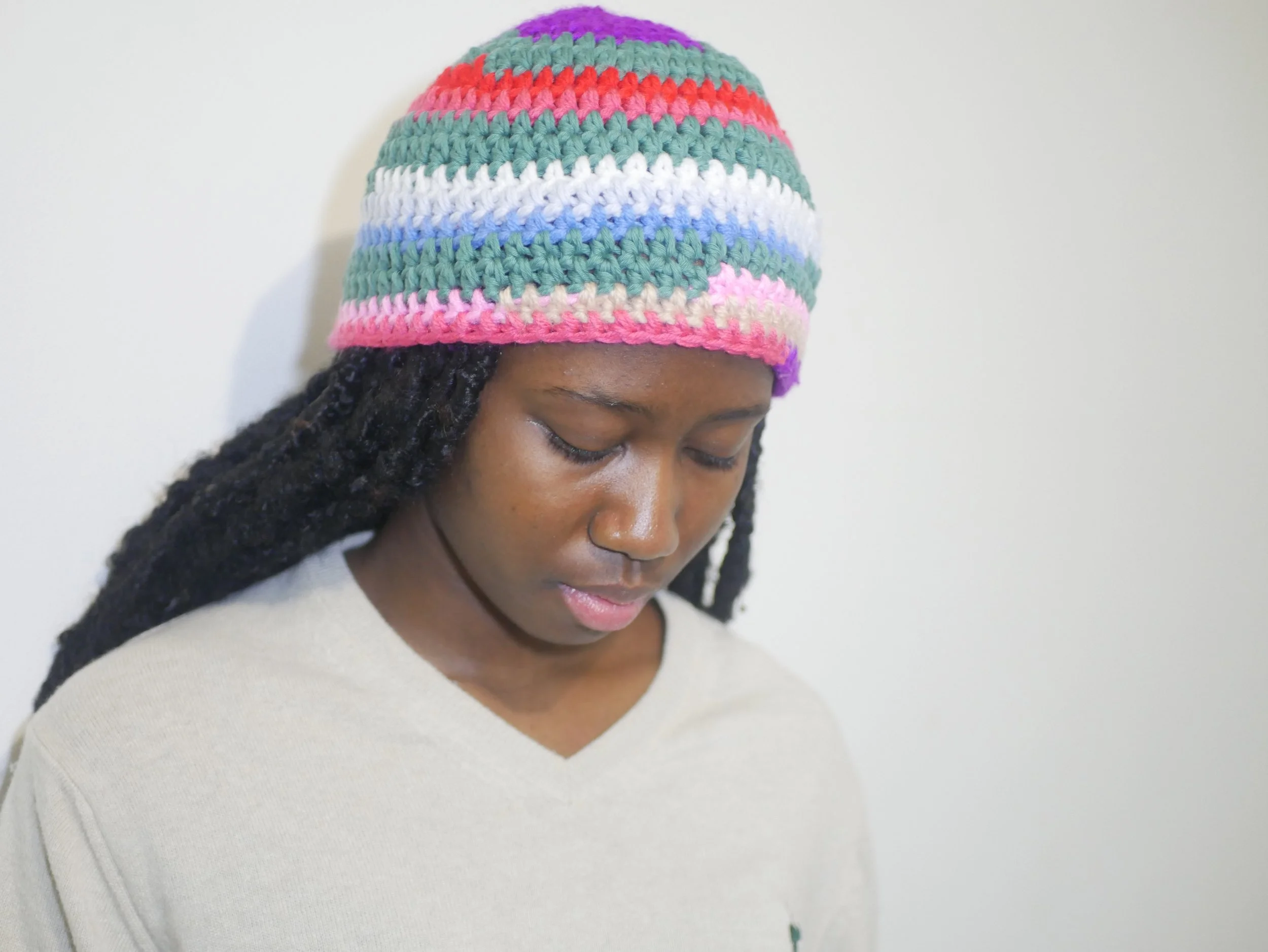 rainbow beanie 02