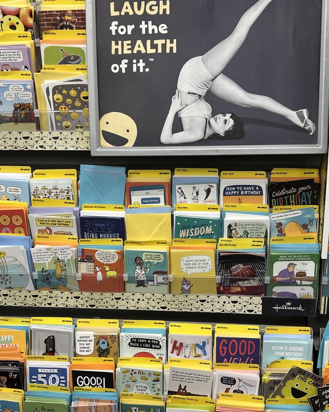 Don't love her neck position but Hallmark and CVS have the right idea. #classicalpilates #hudsonvalleypilates #pilateswarwickny