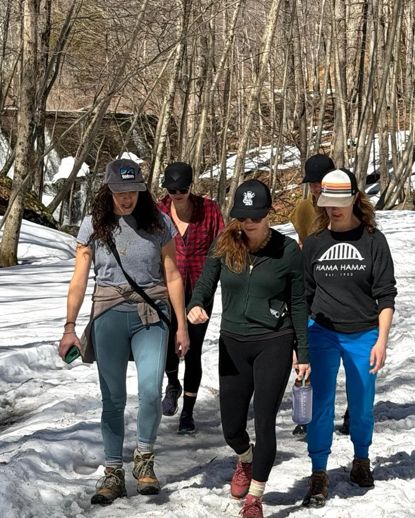 A hike with the women in my life make the days feel fuller, richer and lighter. Love these peeps. #internationalwomensday #womenwhohike #appalachiantrail #warwickny #hiking