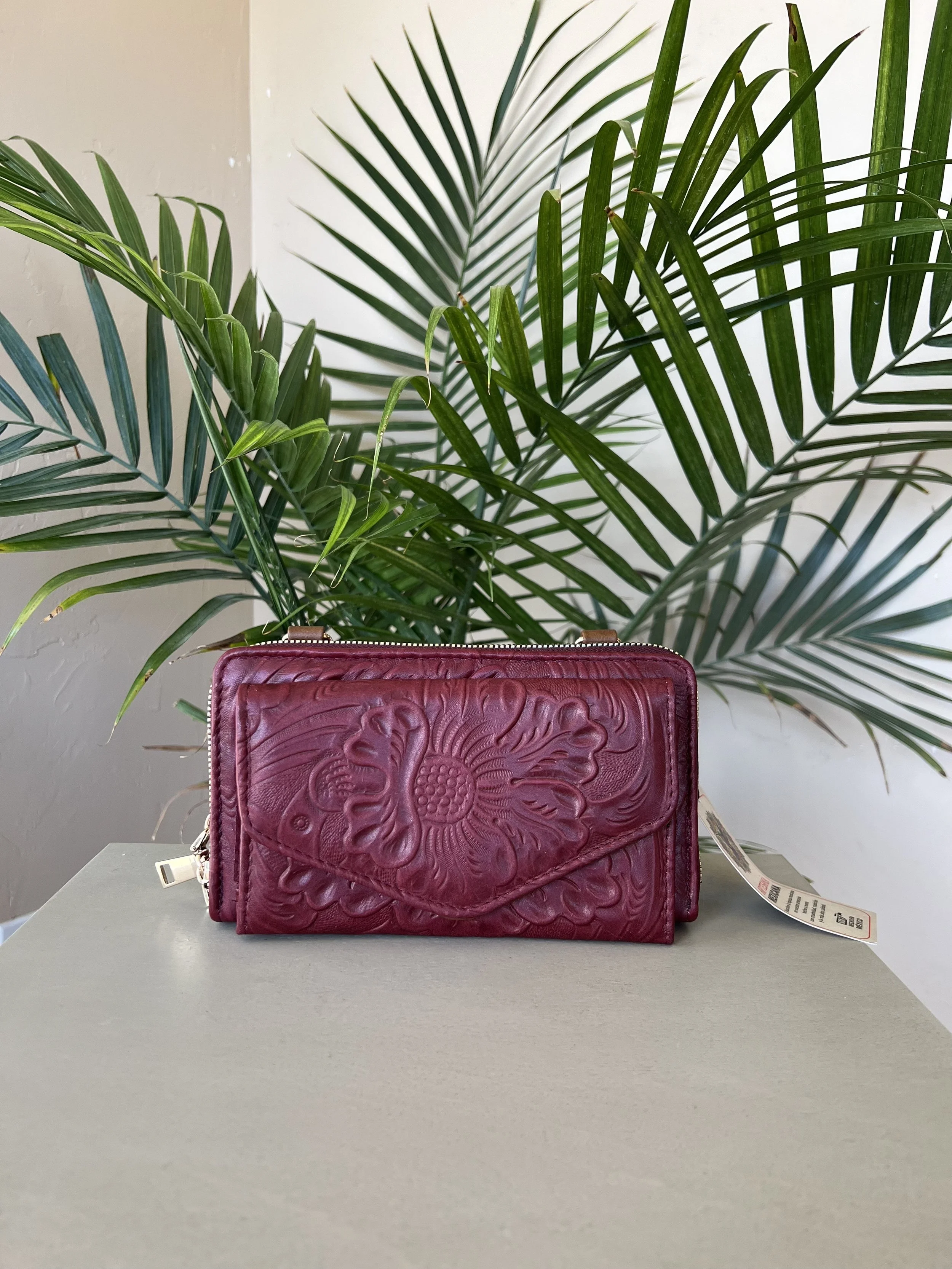 Lulu Floral Leather Wallet