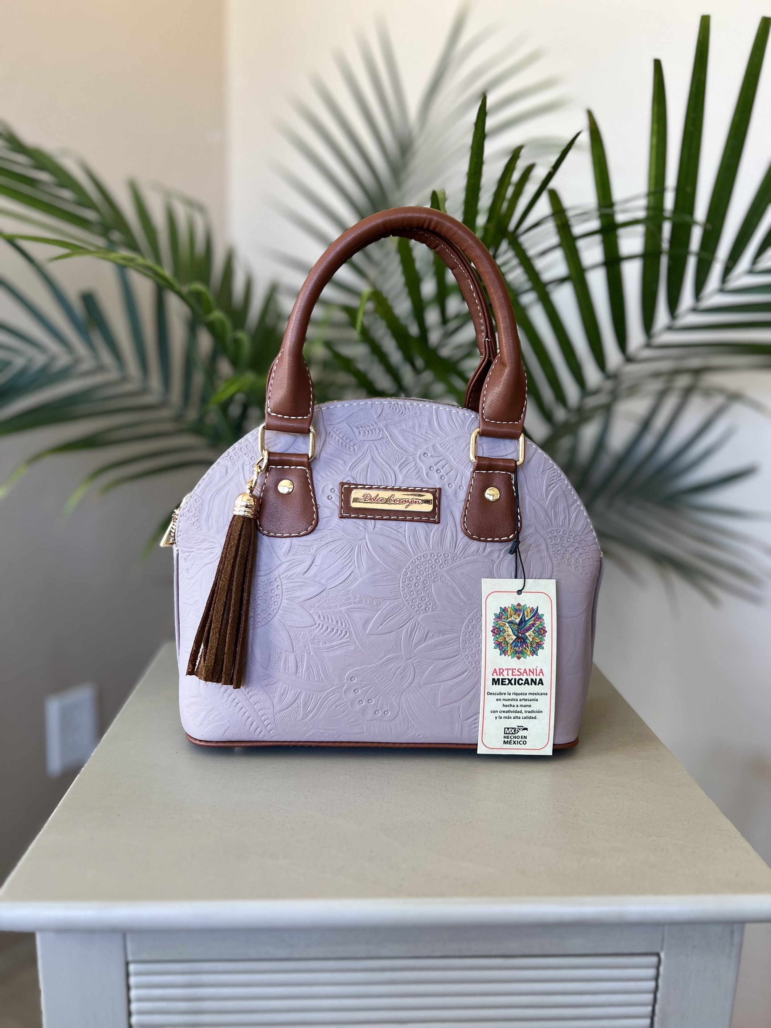 Abigail Mini Leather Crossbody