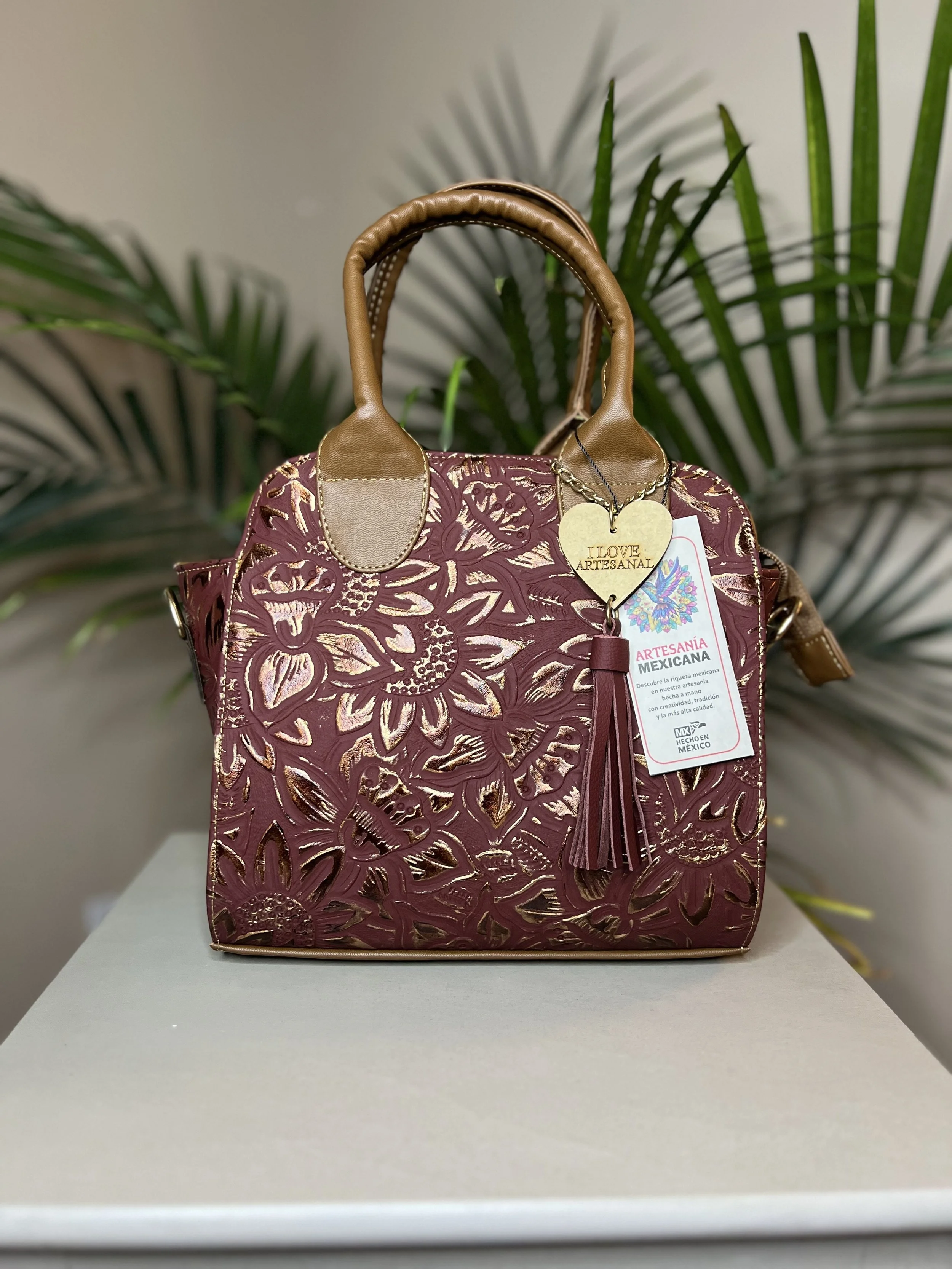 Darla Leather Crossbody