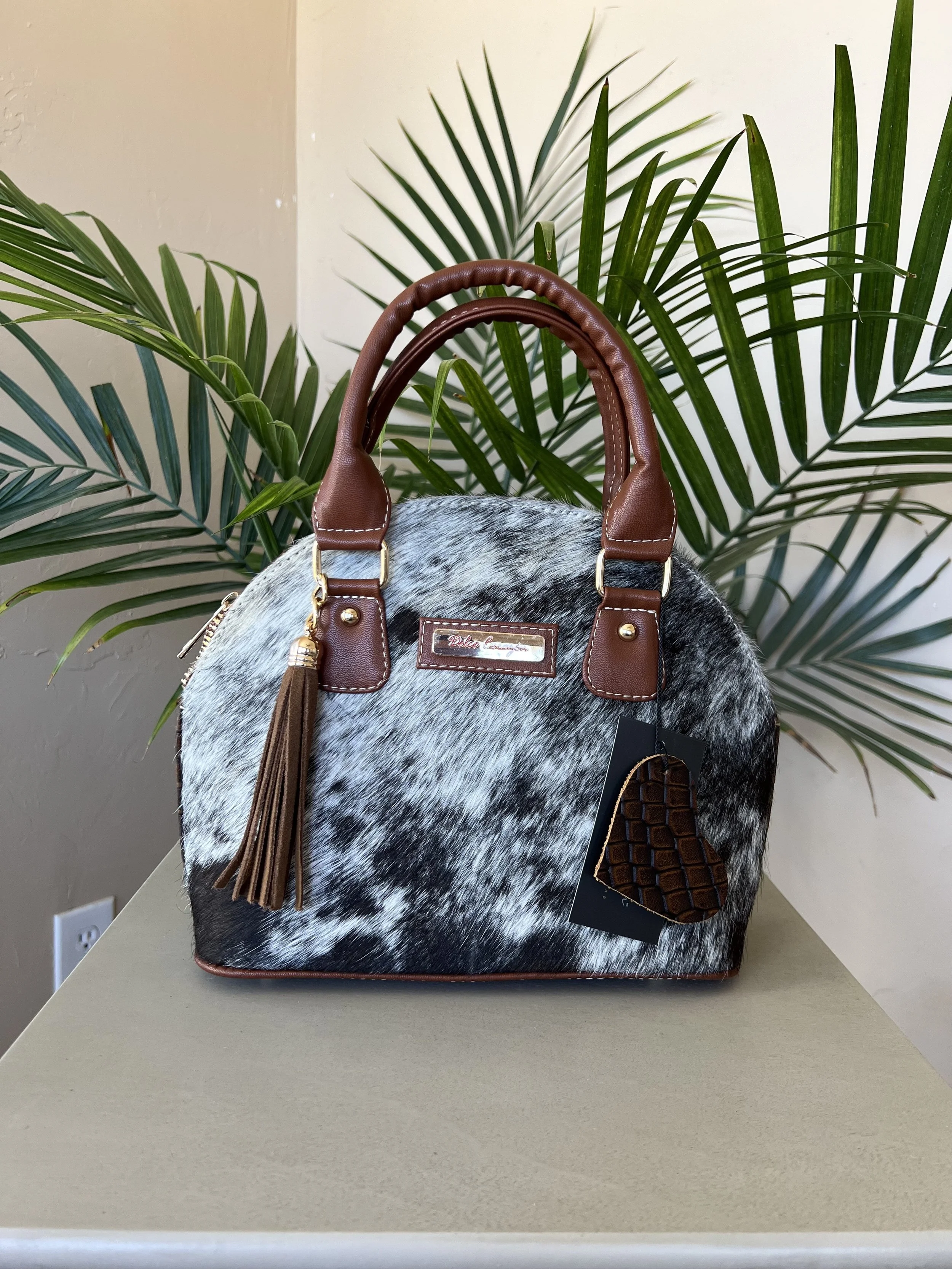 Abigail Mini Cowhide Leather Crossbody